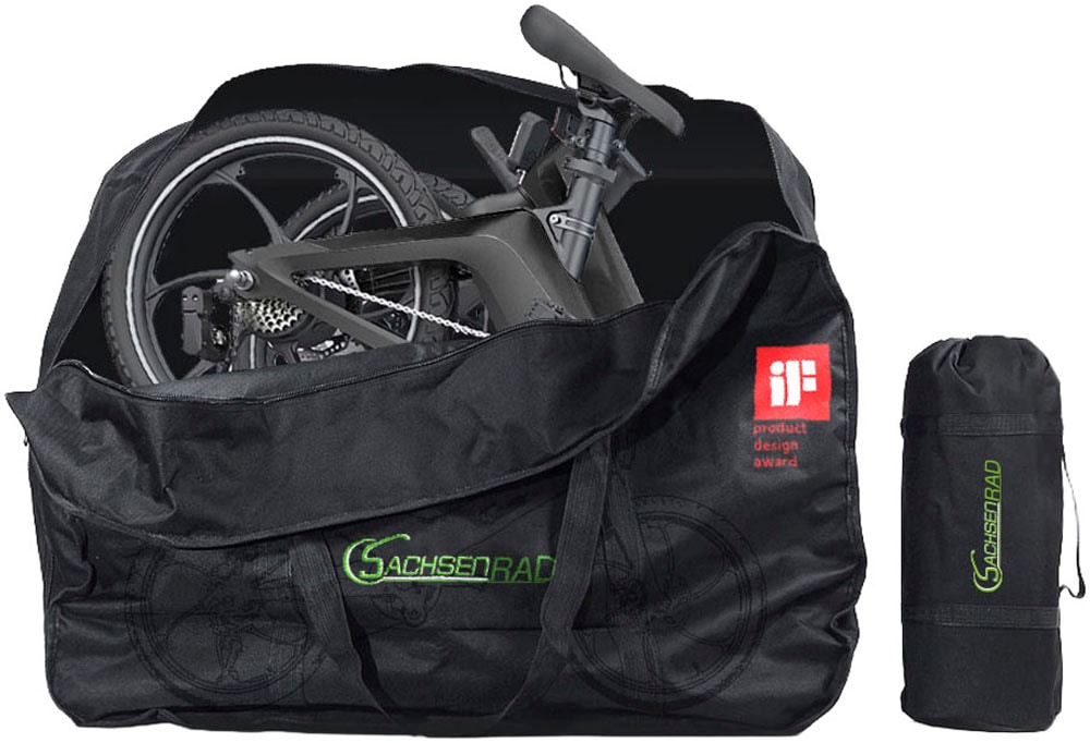 SachsenRad »F11 MagPuma mit Transporttasche« 6 Gang Shimano Kettenschaltung Heckmotor 250 W