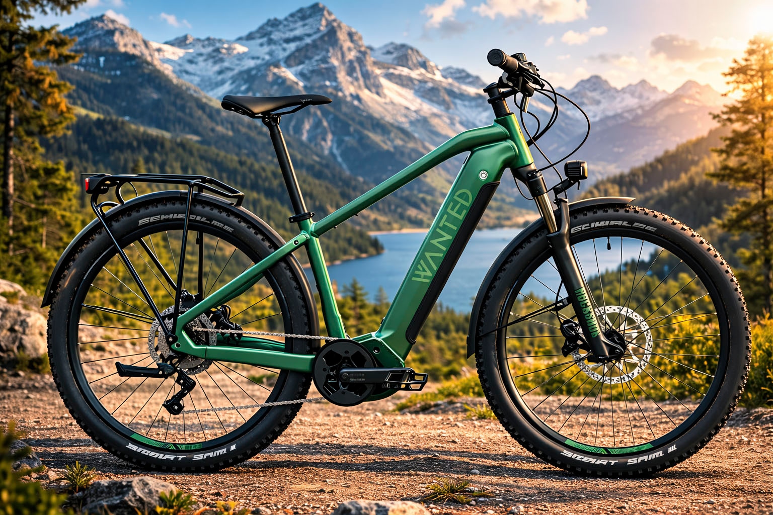 WANTED »WANTED CORVARA 29 Zoll – Bosch Performance Line CX Motor, RockShox« 10 Gang Shimano DEORE RDM5120 Schaltwerk Kettenschaltung Mittelmotor 250 W