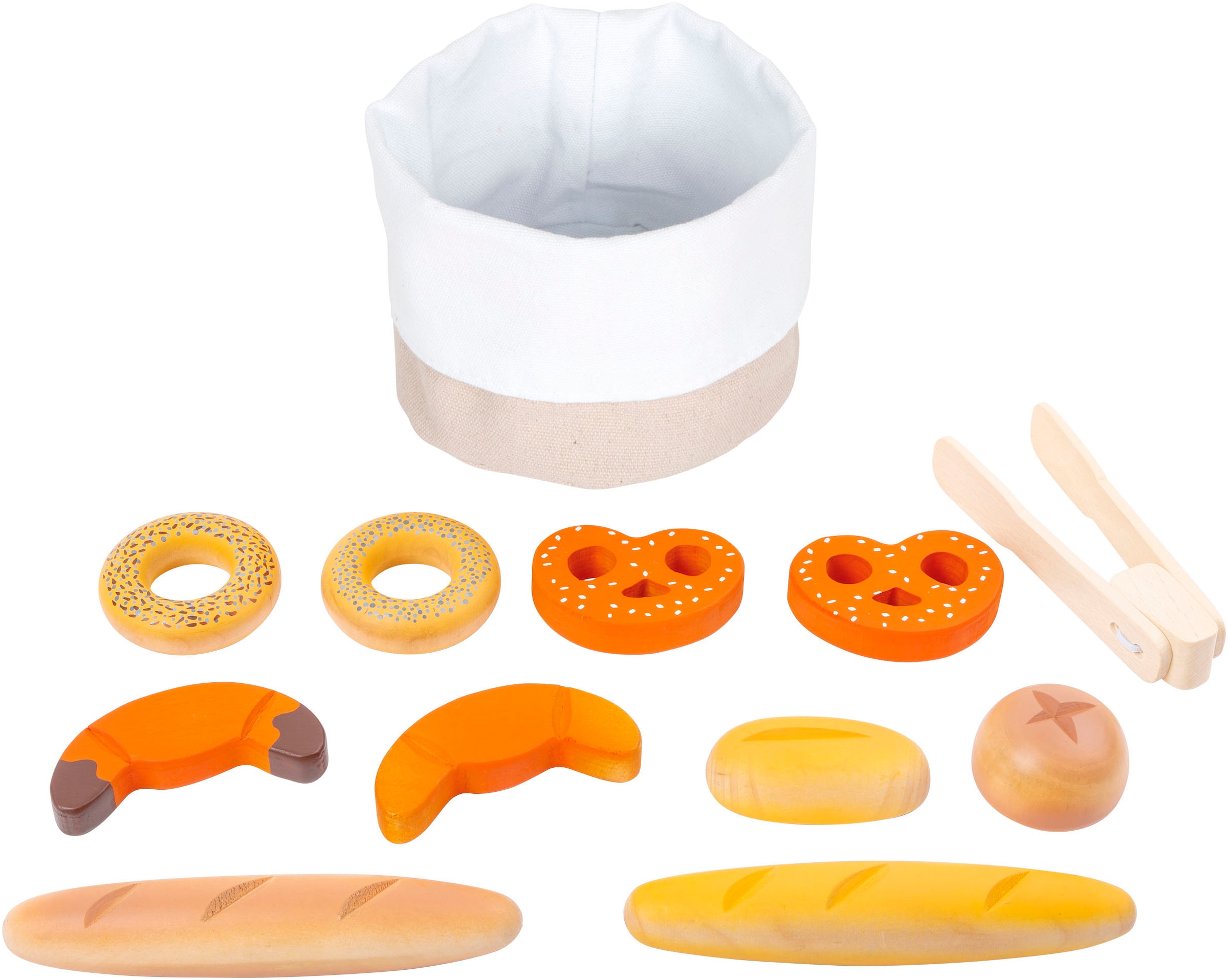 Small Foot Spiellebensmittel »Brotkorb-Set „fresh“«, (Set, 12 tlg.)