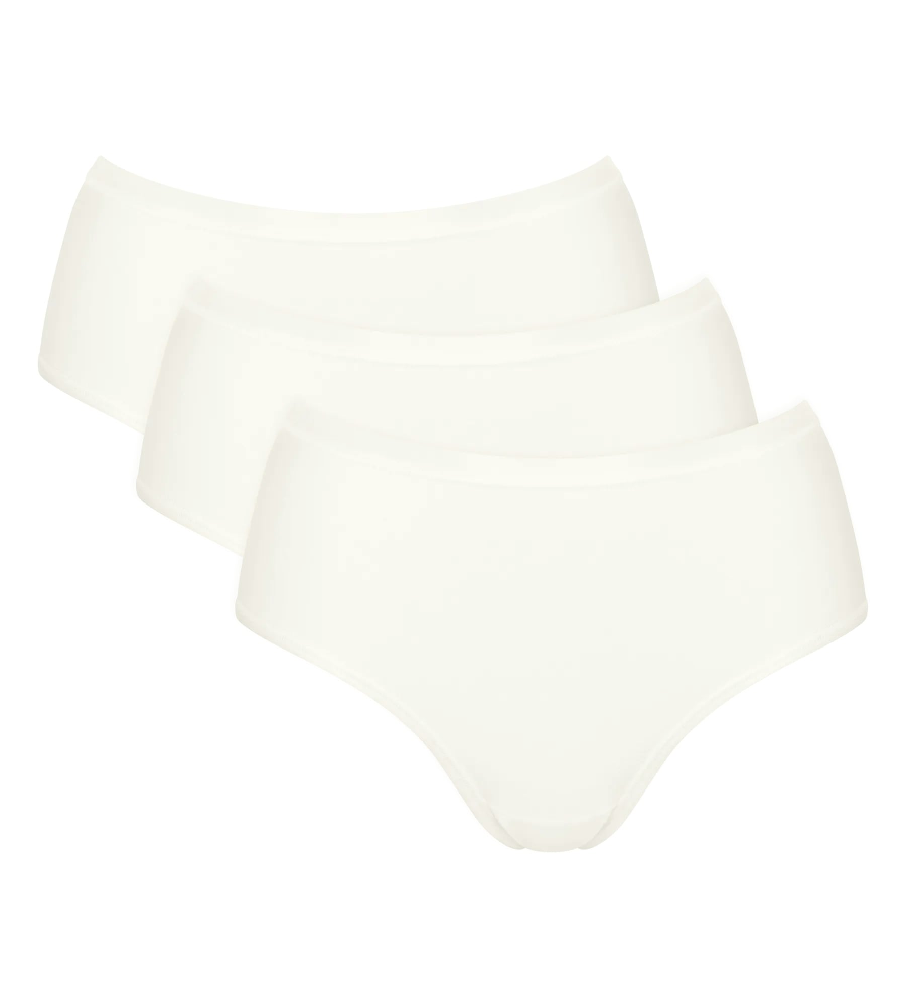 sloggi Midislip »GO Daily Cotton« Glanz-Effekt Details, weich, Baumwollmix, bequem, elastisch