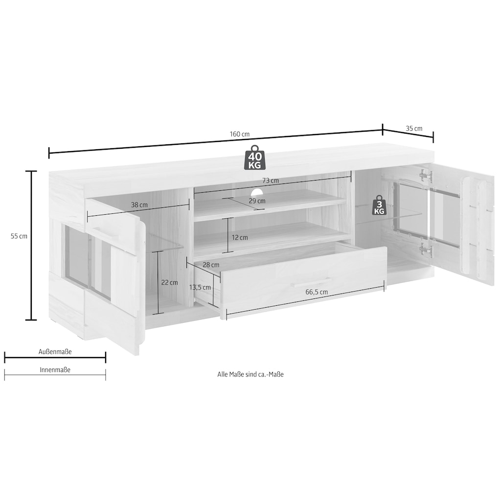 Woltra Lowboard »Ribe«