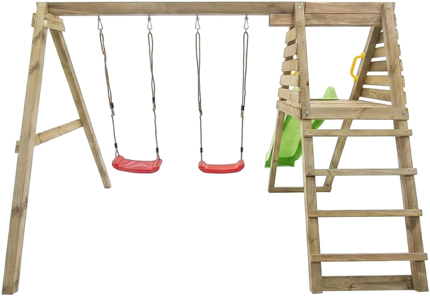 FUNGOO Spielturm »MaxPlay - Gym« mit Rutsche und Doppelschaukel