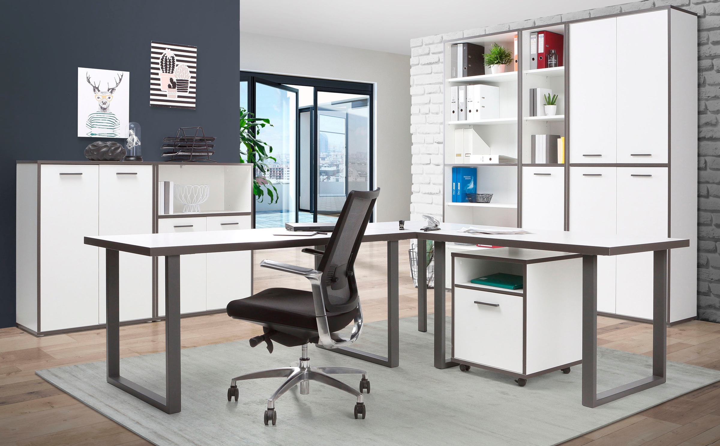 FORTE Schreibtisch »Keflav«, Breite 120 cm