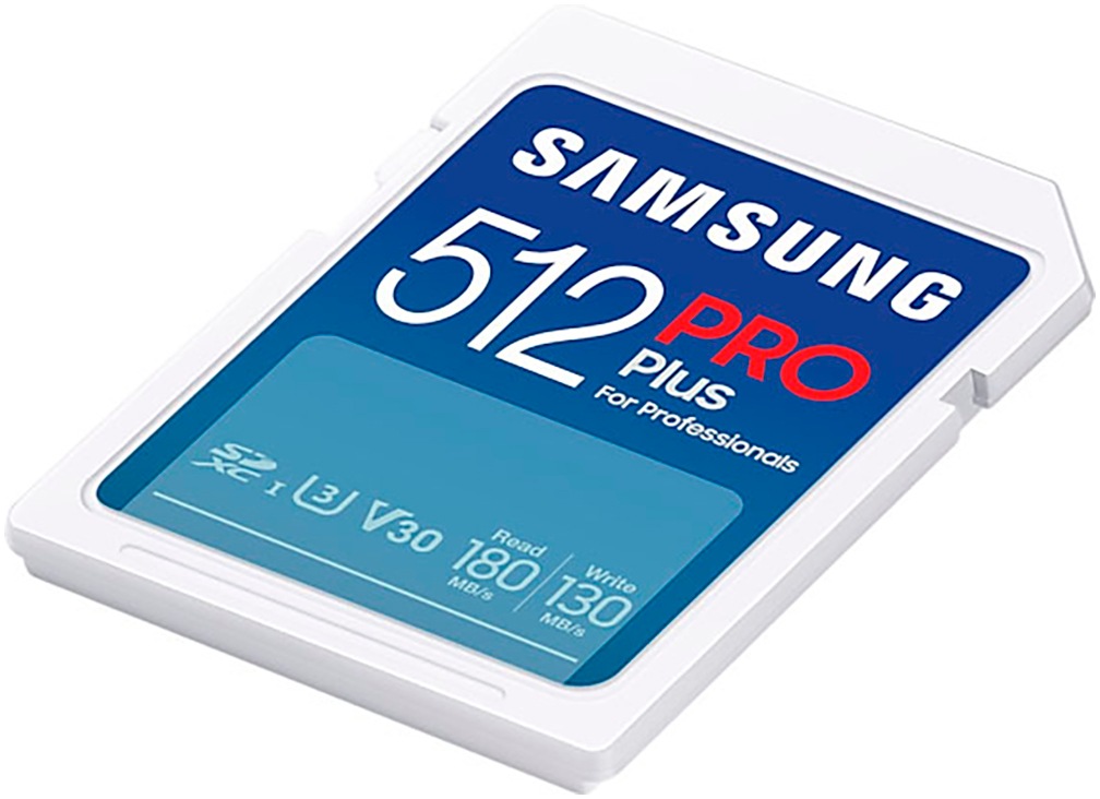 Samsung Speicherkarte »PRO Plus SD (2023) + USB-Kartenleser«, (Video Speed Class 30 (V30)/UHS Speed Class 3 (U3) 180 MB/s Lesegeschwindigkeit)