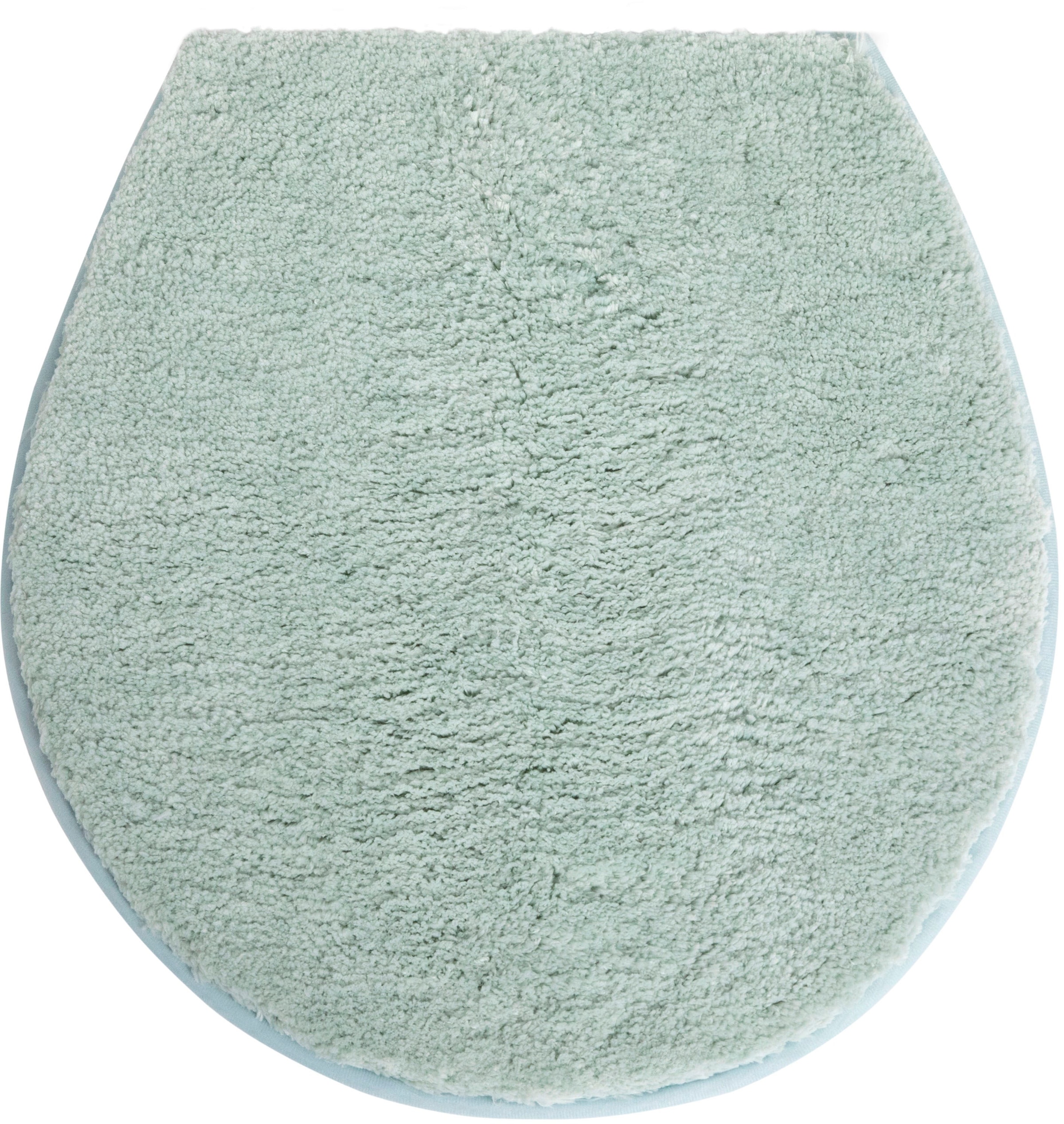 my home Badematte »Jos, Badvorleger, Badezimmer Teppich«, rutschhemmend beschichtet, fußbodenheizungsgeeignet-schnell trocknend, Badematten in Pastell-Farben, Badteppich als 3 teiliges Set erhältlich