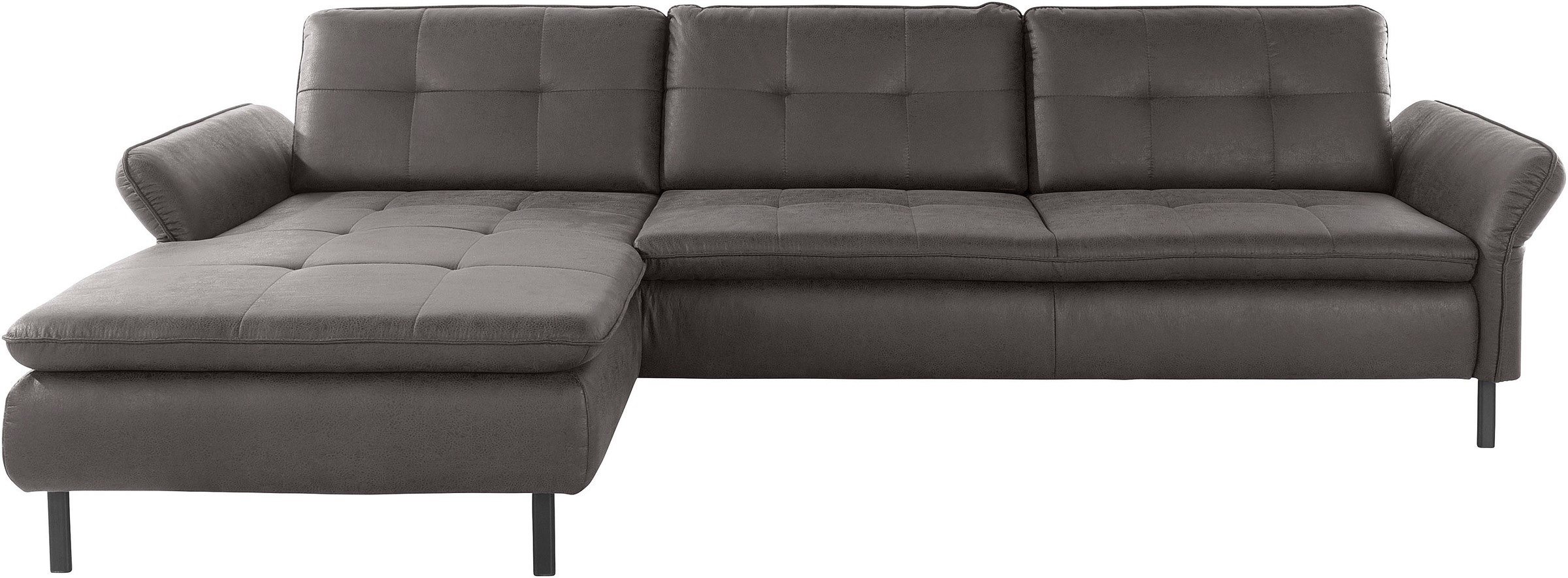 INOSIGN Ecksofa »Birkholm L-Form«, Armlehnverstellung, auch in Easy Clean Bezug - mit Wasser zu reinigen