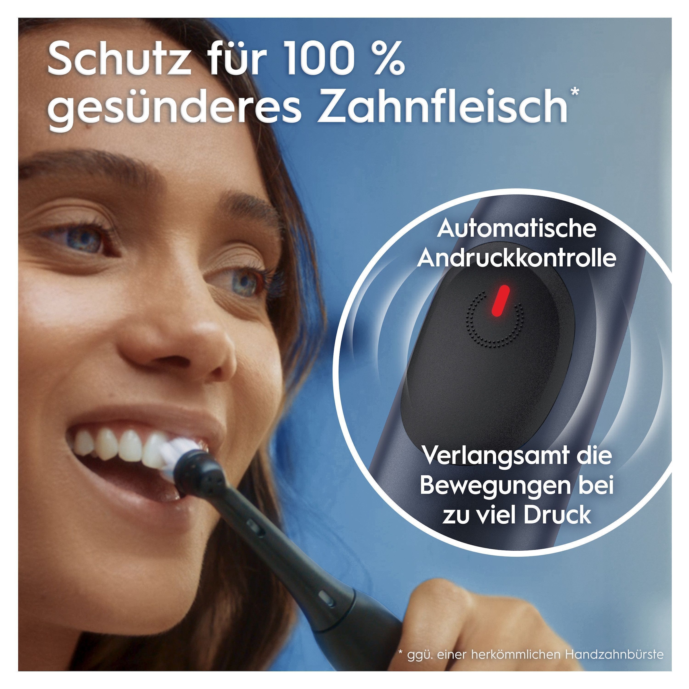 Oral-B Elektrische Zahnbürste »iO Series 2«, 1 St. Aufsteckbürsten, für die ultimative Reinigung, Reise-Etui