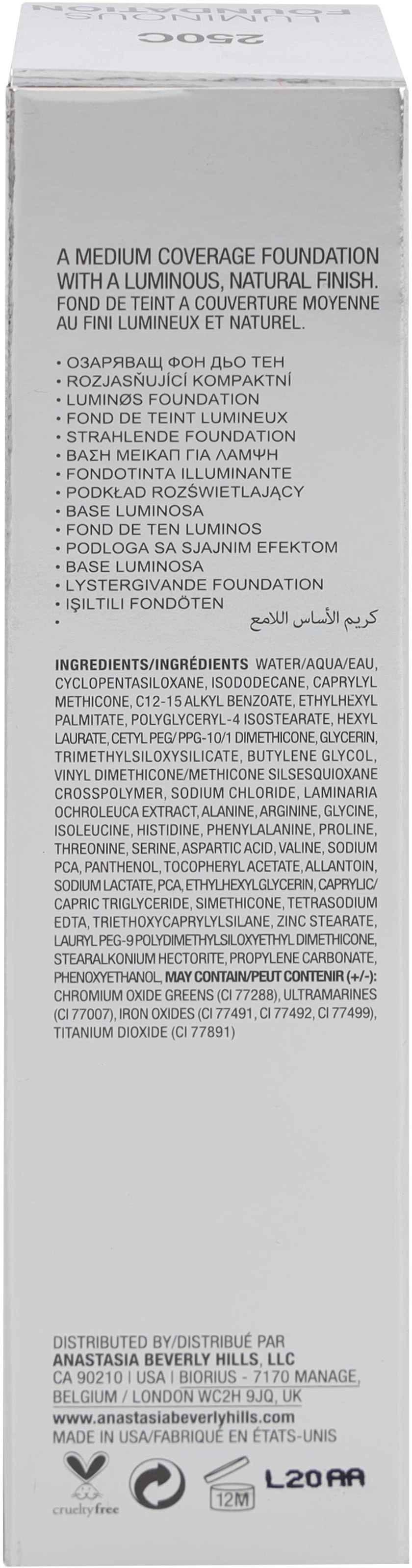 ANASTASIA BEVERLY HILLS Foundation »Luminous Foundation«