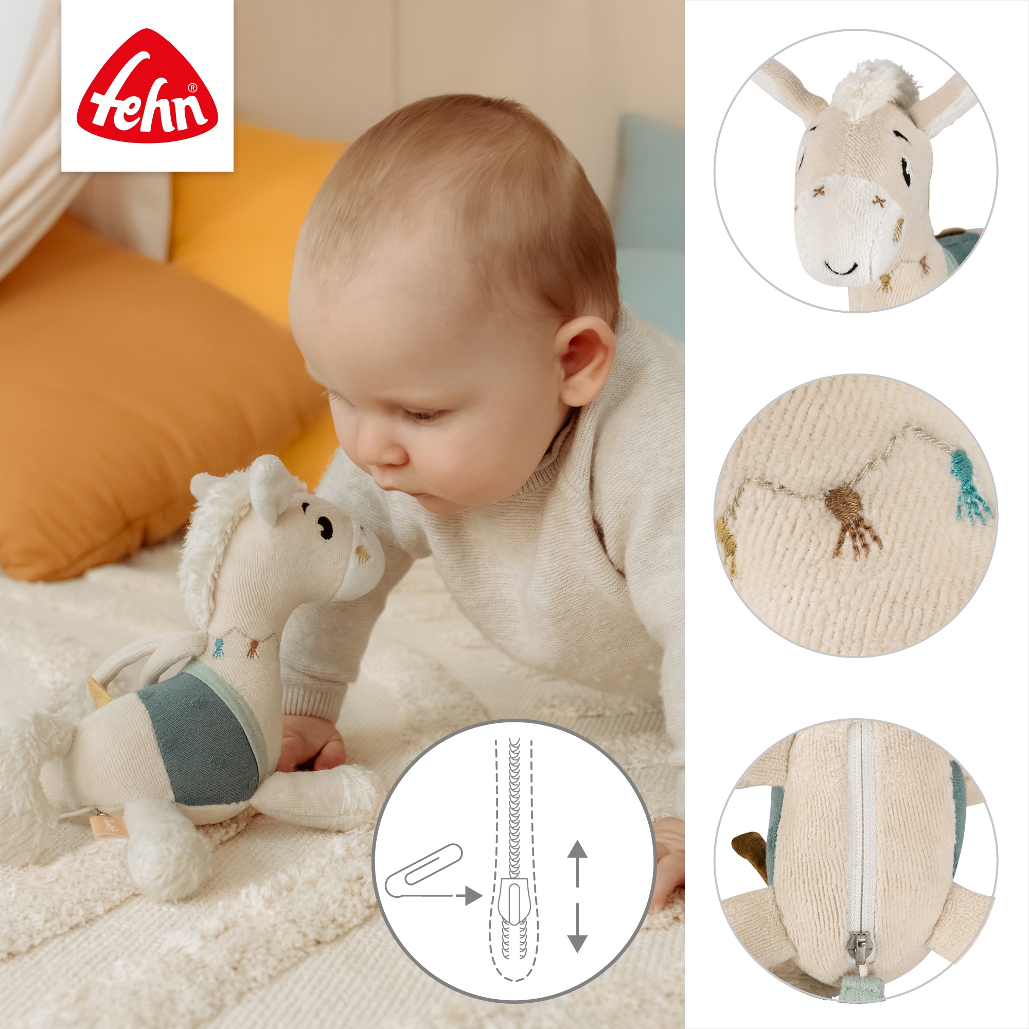Fehn Spieluhr »Pferdinand, Mini-Spieluhr Pferd«