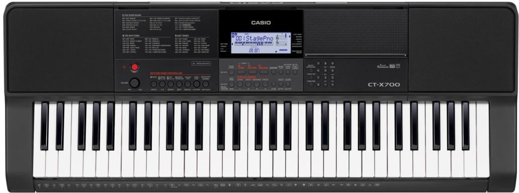 CASIO Home-Keyboard »CT-X700C7« AiX-Klangerzeung schwarz