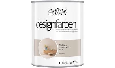 SCHÖNER WOHNEN FARBE Wand- und Deckenfarbe »designfarben«