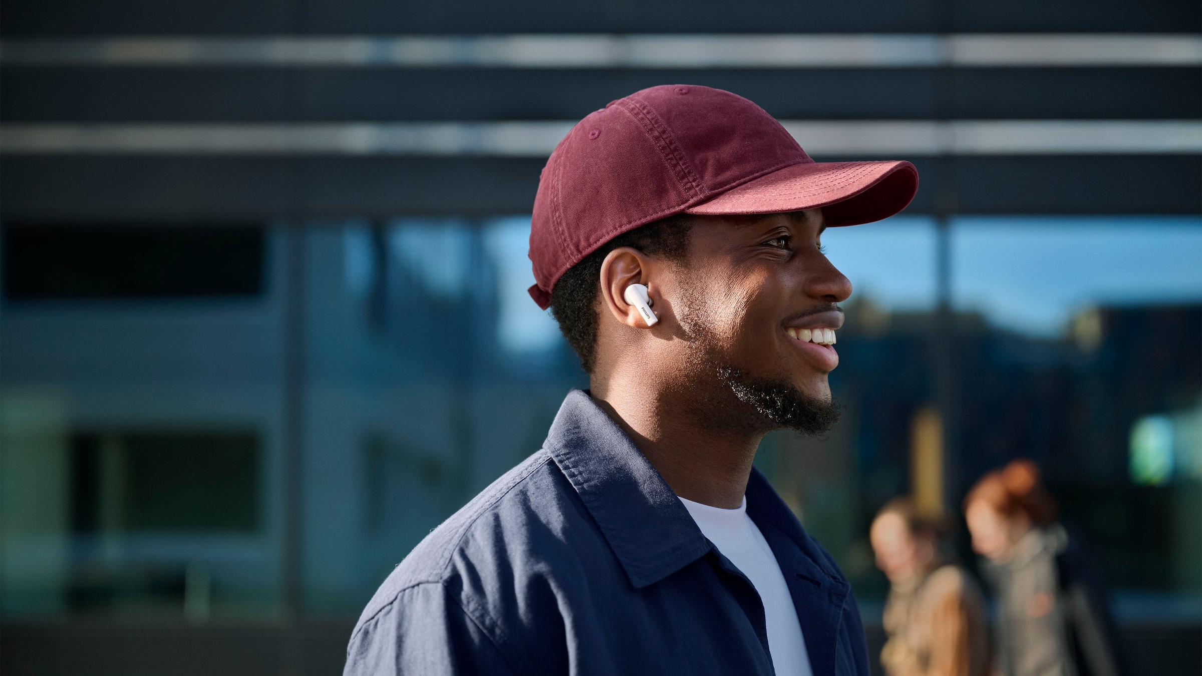 Philips wireless In-Ear-Kopfhörer »TAT2520«, Bluetooth, Adaptive Noise-Cancelling-Freisprechfunktion-Multi-Point-Verbindung-Rauschunterdrückung-Sprachsteuerung-kompatibel mit Siri