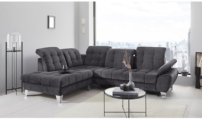 Places of Style Ecksofa »Bardi«, incl. Sitztiefenverstellung, wahlweise mit Kopfteil-... kaufen Places of Style Ecksofa »Bardi«, incl. Sitztiefenverstellung, wahlweise mit Kopfteil-... kaufen