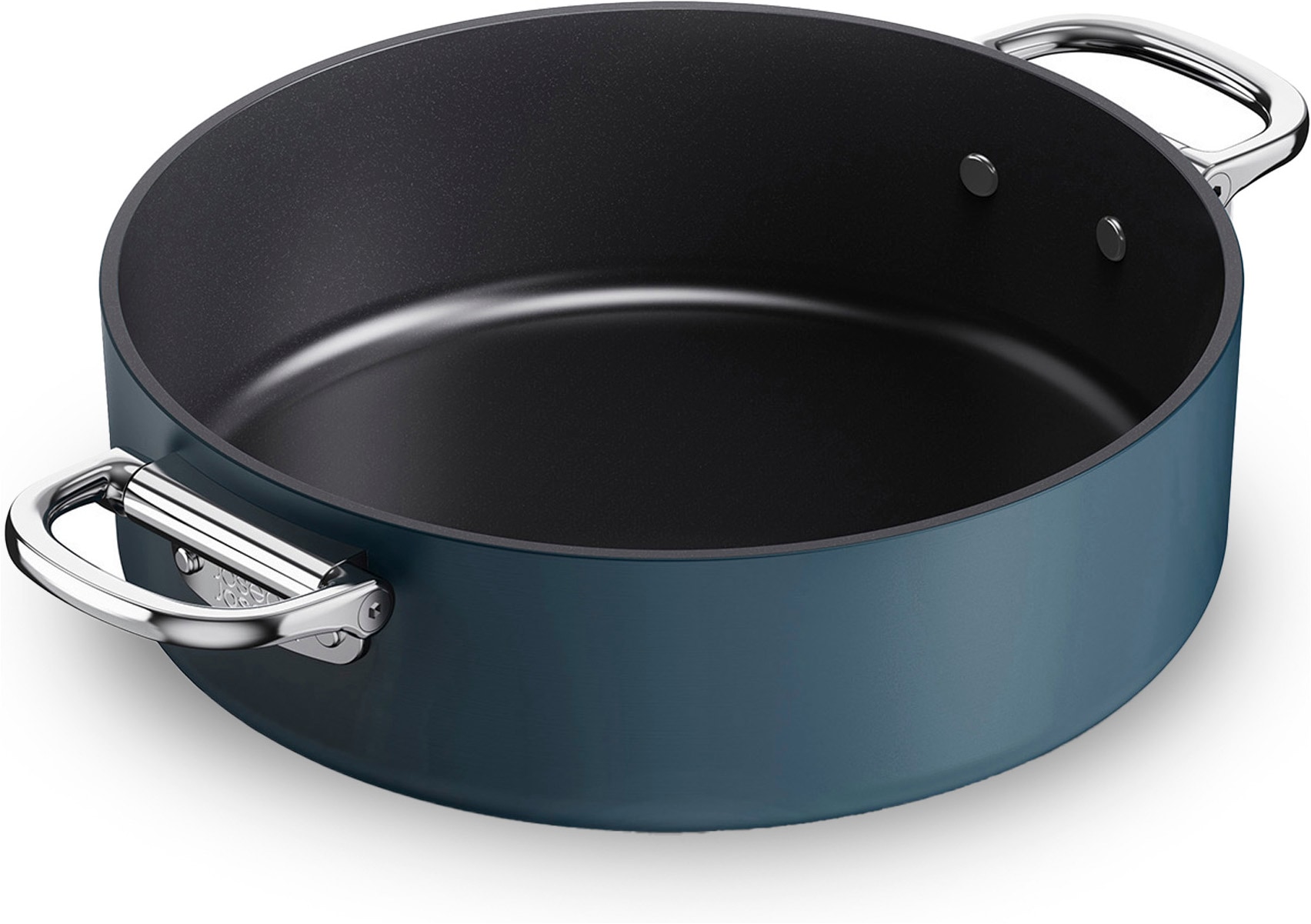 Joseph Joseph Schmortopf »Space 28 cm flacher Topf« Set, Topf inkl. Deckel, 2 tlg. Keramik