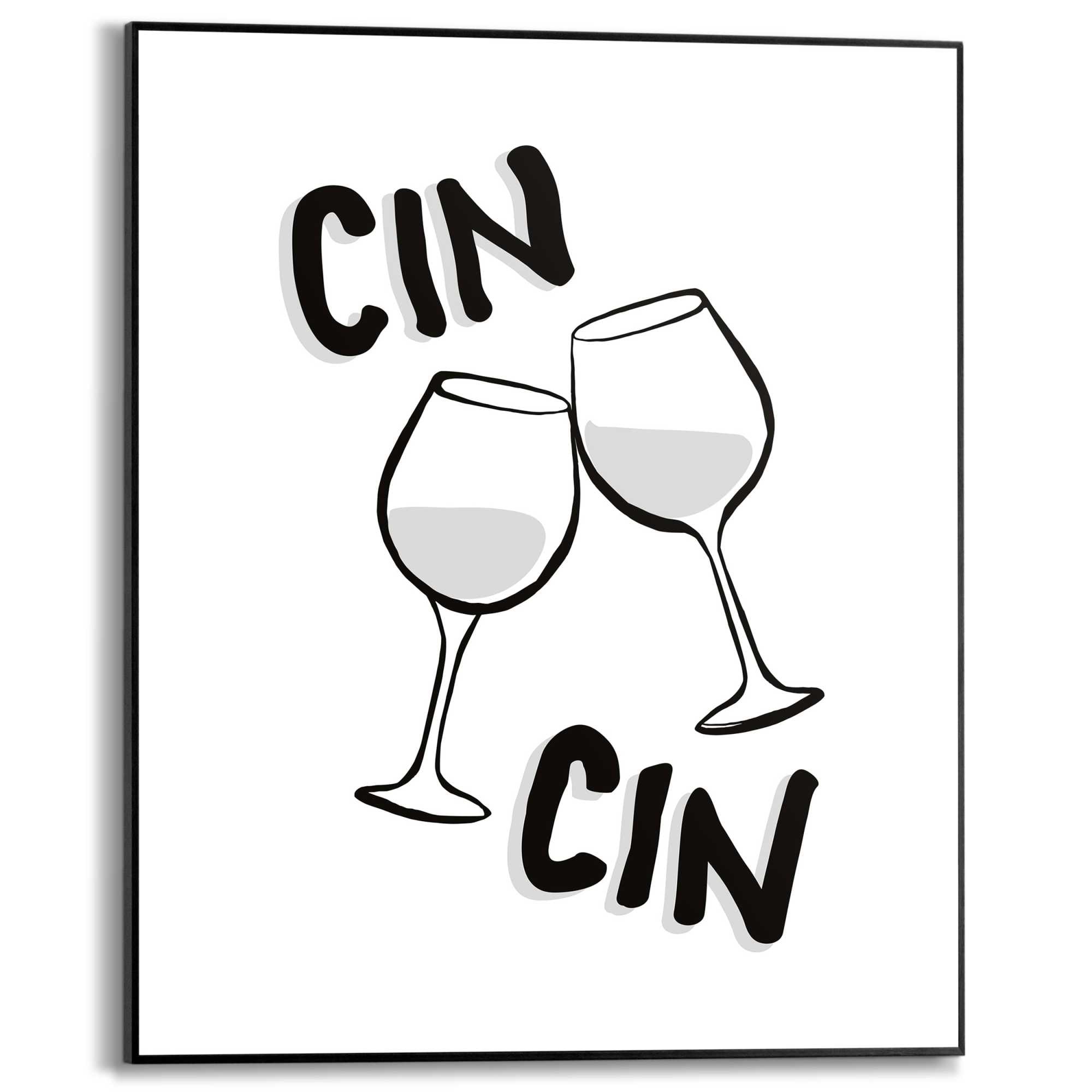 Reinders! Bild mit Rahmen »Cin Cin«