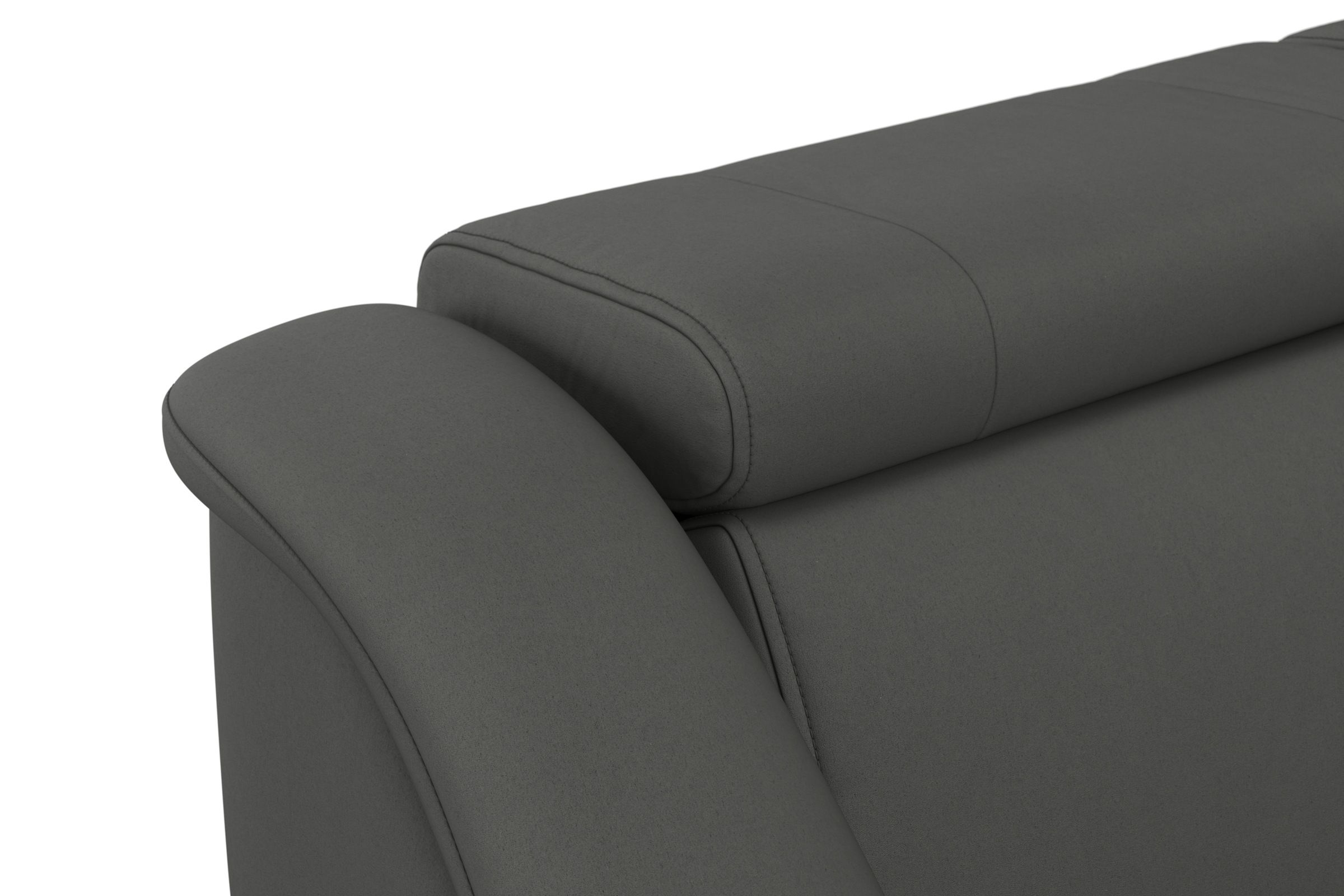 sit&more Ecksofa »Freetown L-Form«, inklusive Kopfteilverstellung und komfortablem Federkern