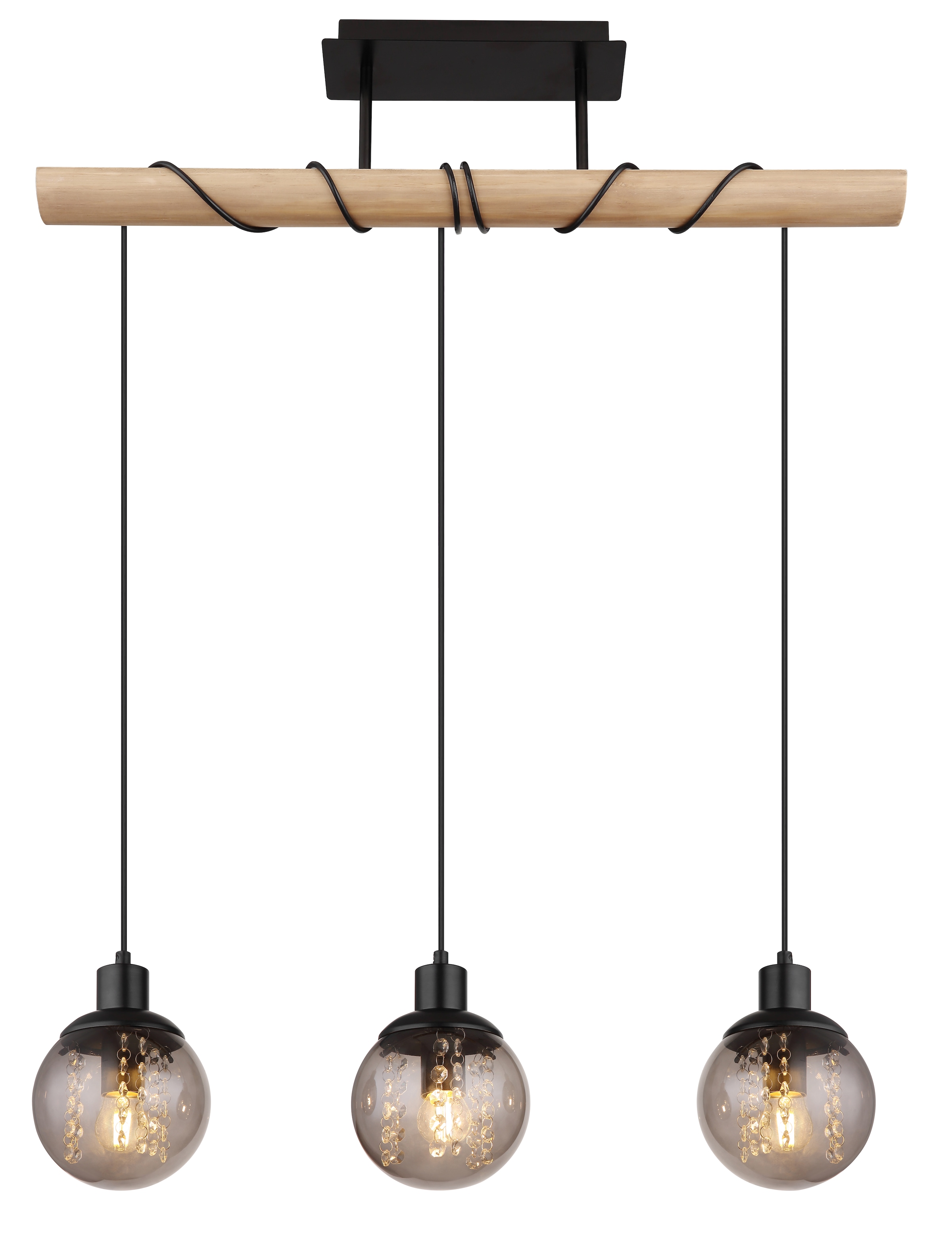 GLOBO LIGHTING Hängeleuchte »RICHARD« E27 1 Stk. Hängelampe/Pendelleuchte/E günstig online kaufen