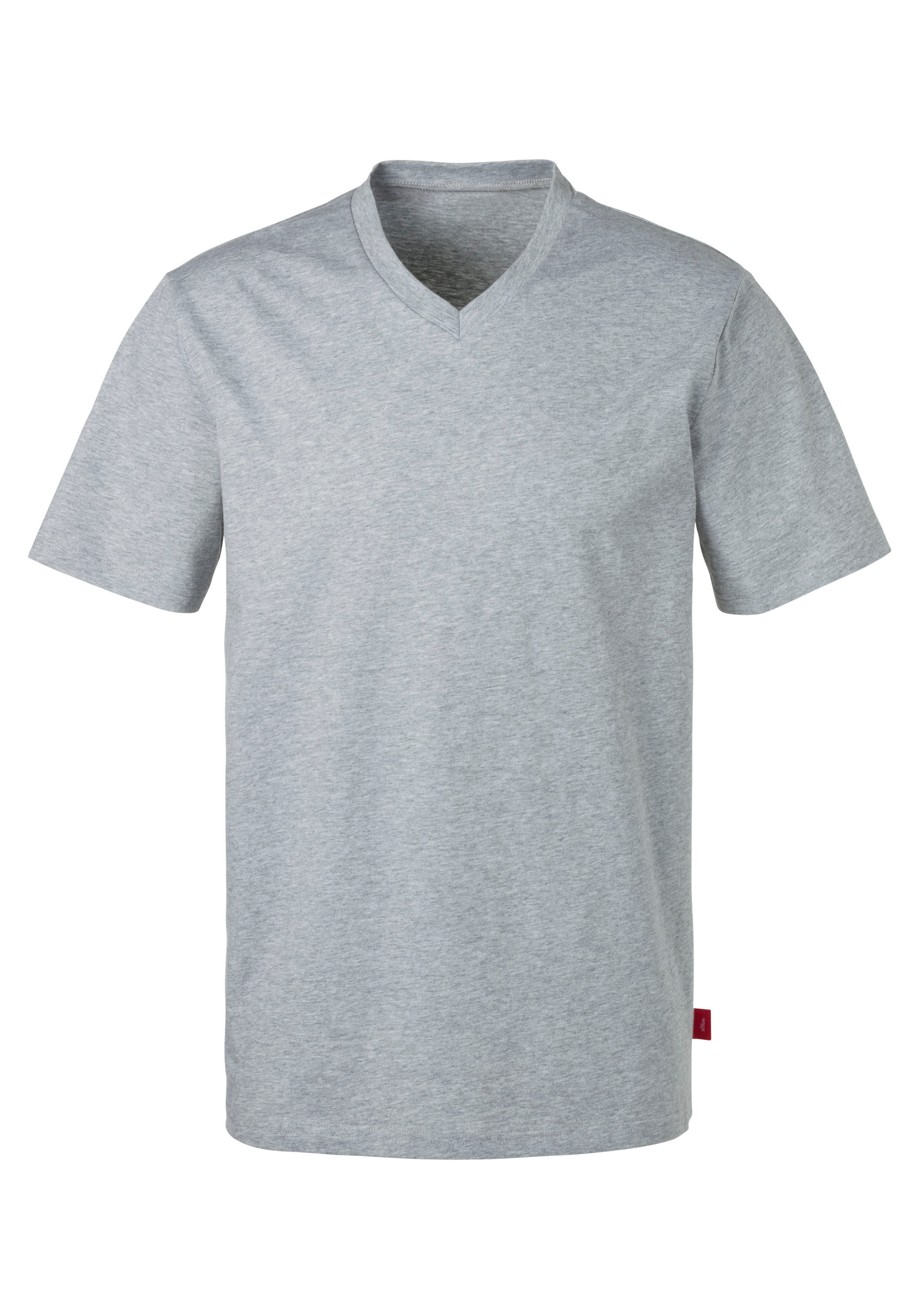 s.Oliver T-Shirt, (3er-Pack), in uni