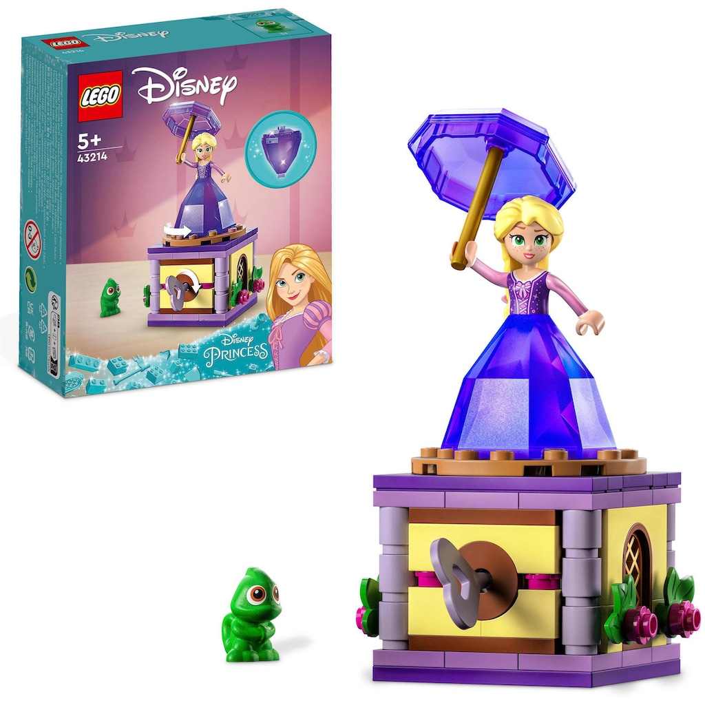 LEGO® Konstruktionsspielsteine »Rapunzel-Spieluhr (43214), LEGO® Disney«, (89 St.)