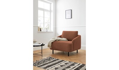 andas Sessel »Bendik«, Füße aus schwarzem Metall, Design by Morten Georgsen kaufen