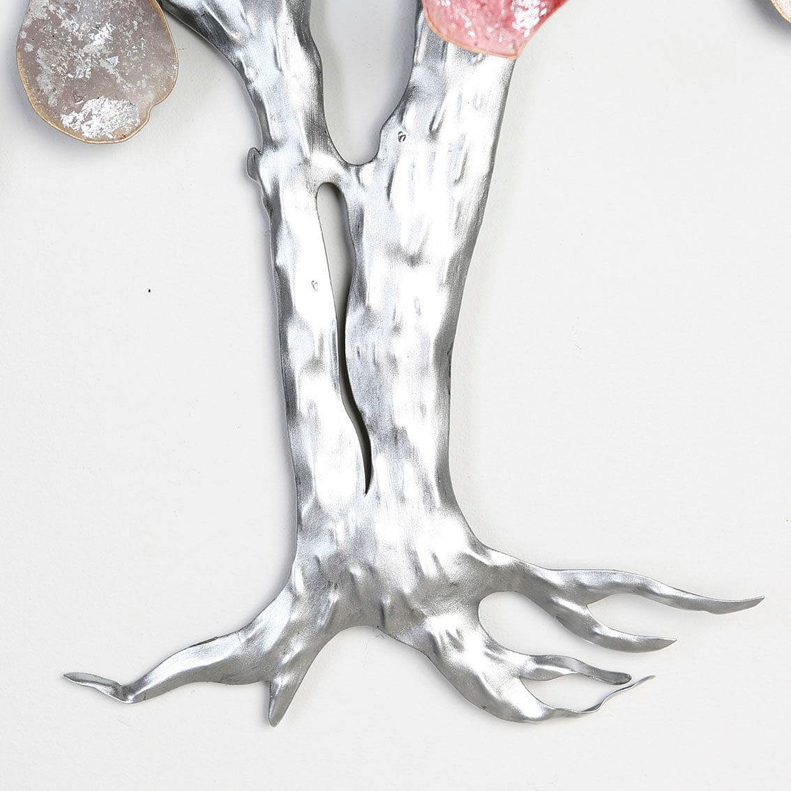GILDE Wanddekoobjekt »Wandrelief Love Tree, rottöne/silber«, klassisch,  Metall online kaufen