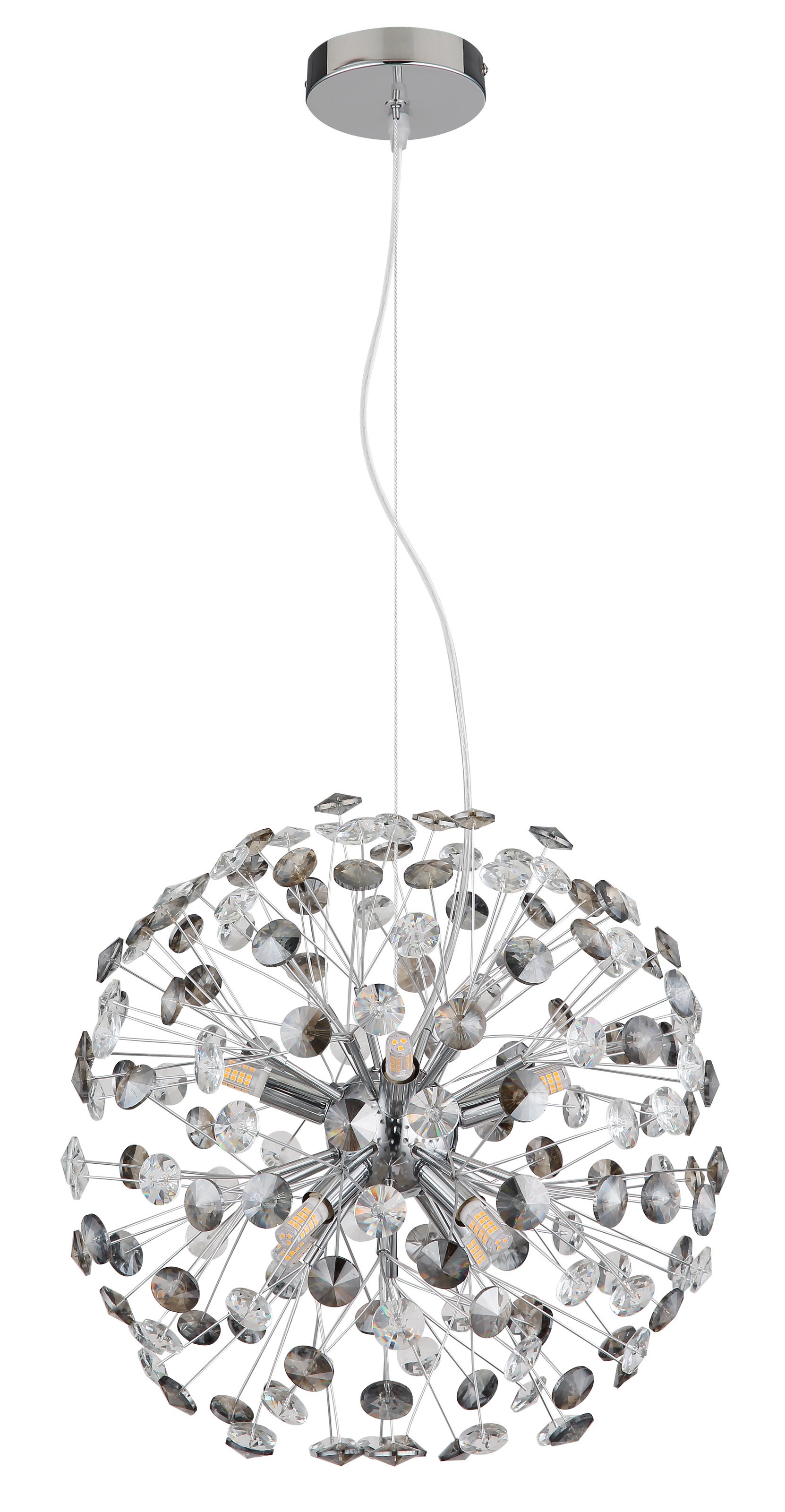 GLOBO LIGHTING Hängeleuchte »KATRINA« G9 1 Stk. Warmweiß Luster Hängelampe Esszimmer Esstisch-Lampe elegant