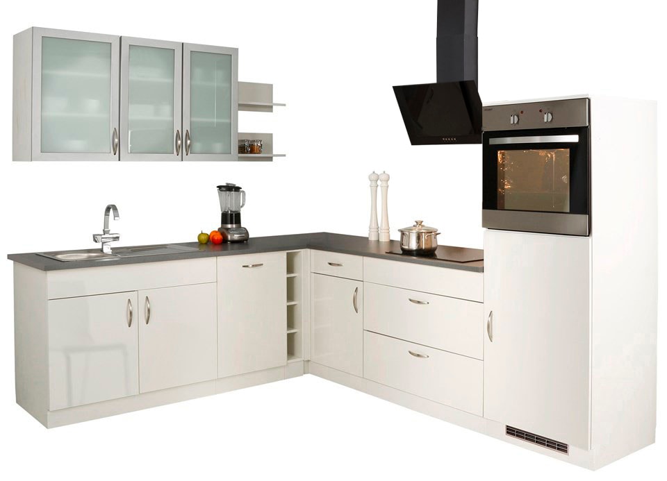 wiho Küchen Winkelküche im mit x 260 %Sale cm Stellbreite E-Geräten, 235 jetzt »Peru«