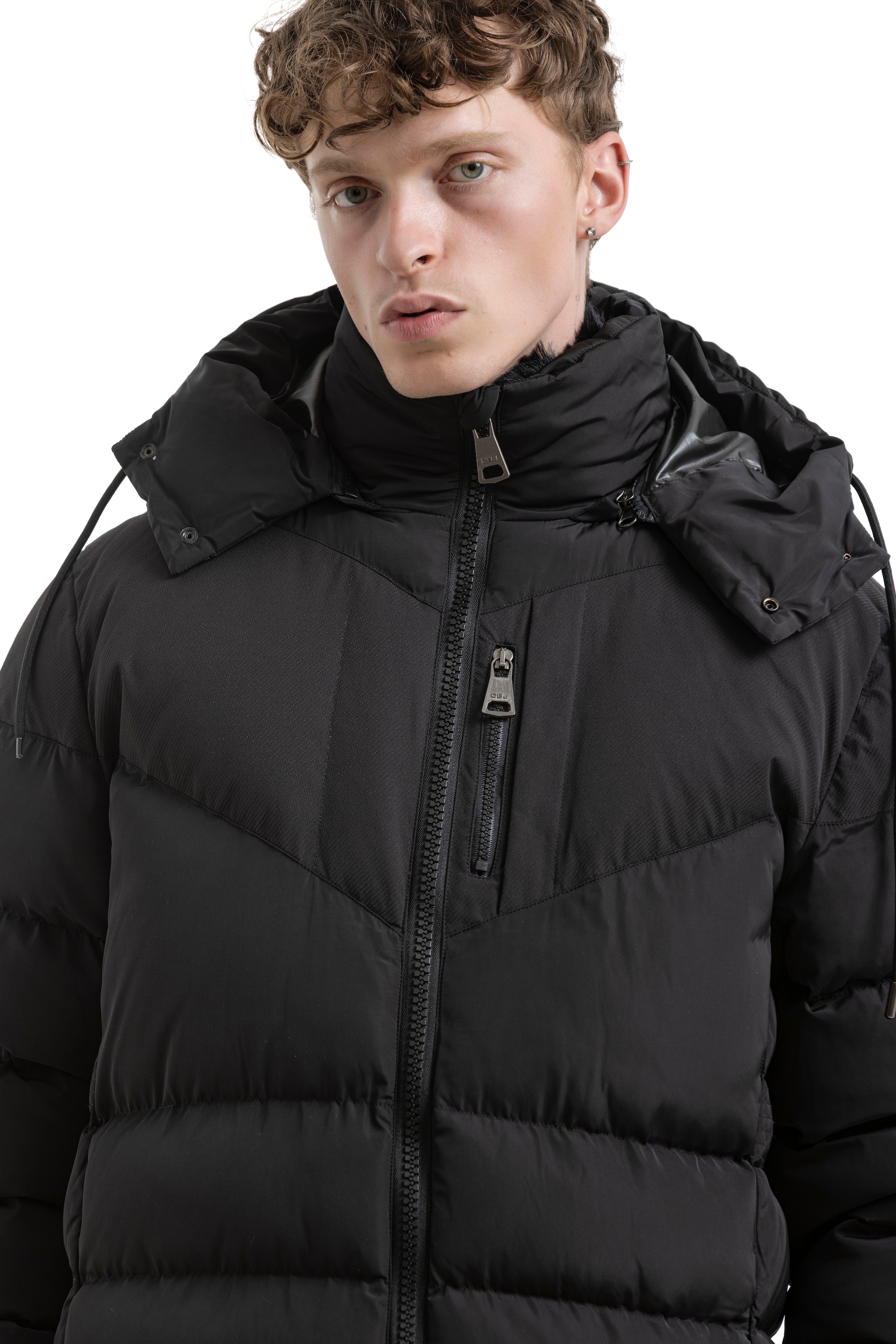 Cipo & Baxx Steppjacke mit Kapuze