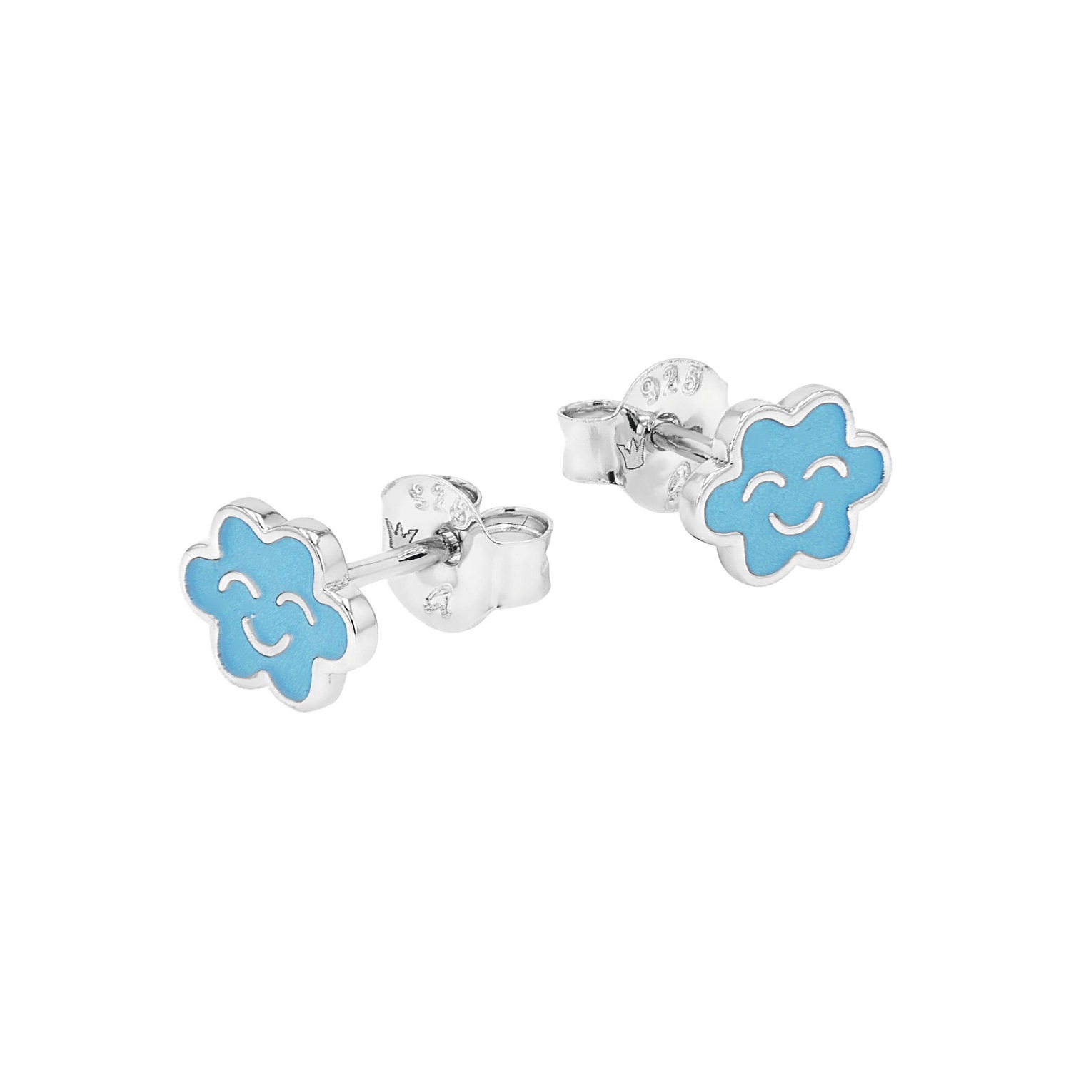 Prinzessin Lillifee Paar Ohrstecker »Wolke-Motiv« Emaille