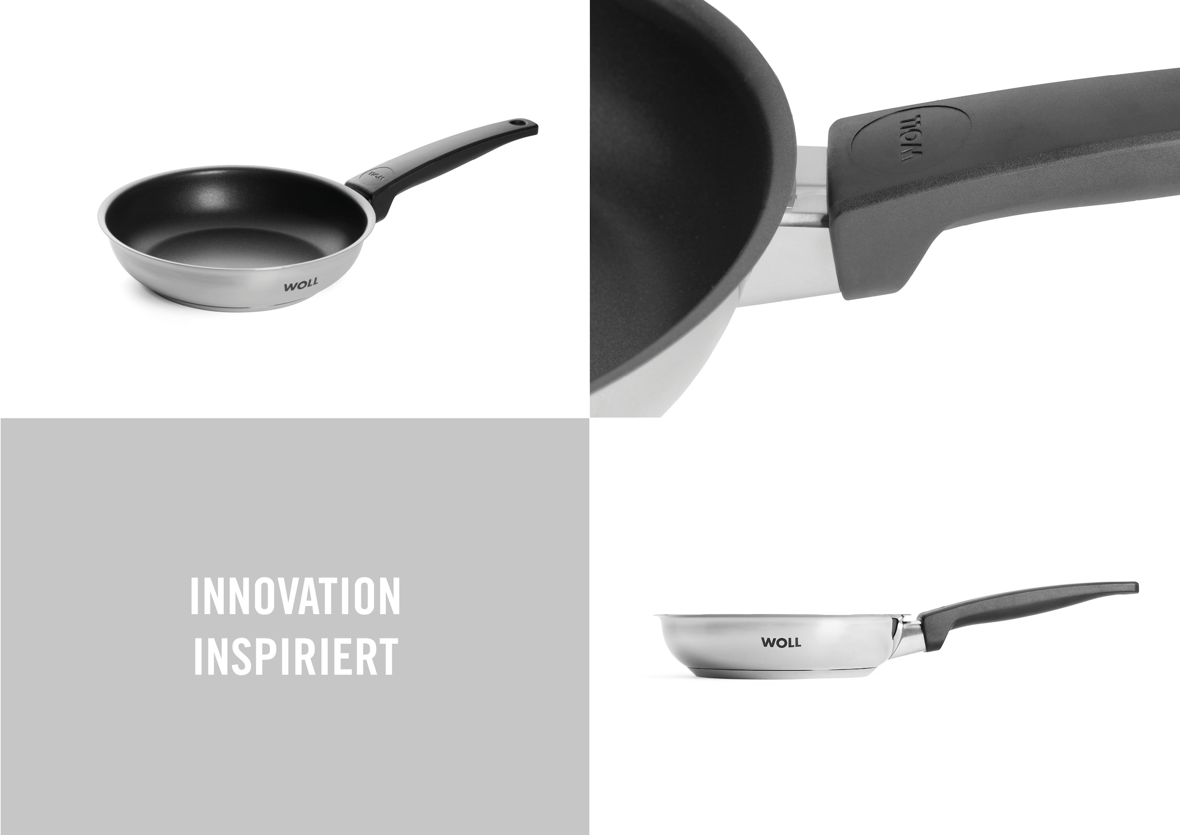 WOLL Bratpfanne »Concept« Edelstahl 18/10 1 Stk. tlg. Induktion