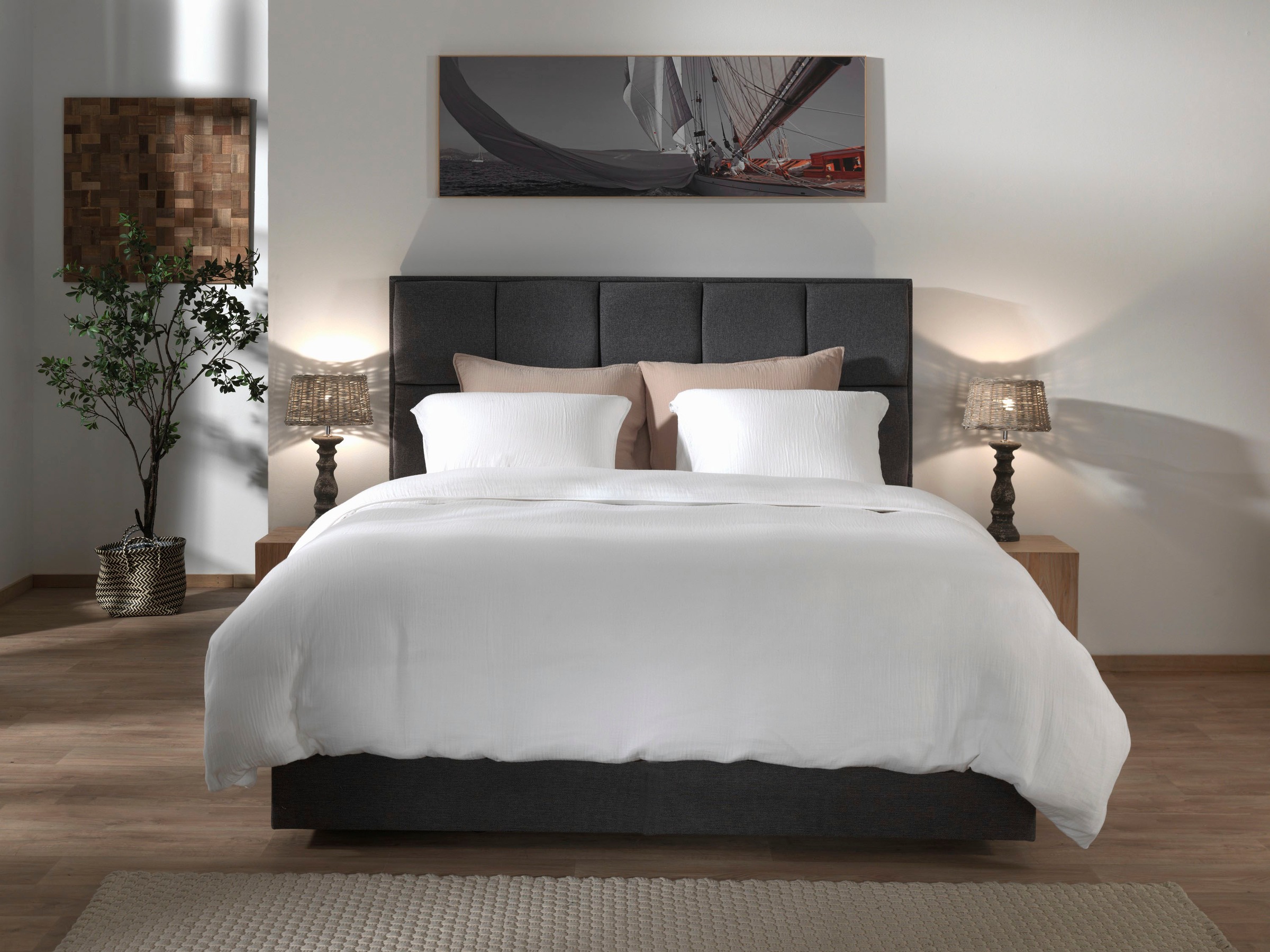 YELLOW Bettwäsche »Suite-Guadeloupe« 2 Stk. tlg. Uni Design, 100% Baumwolle günstig online kaufen