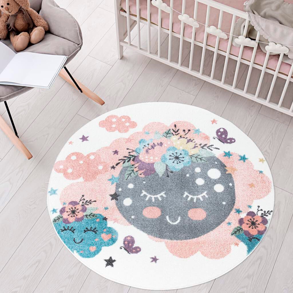 Carpet City Kinderteppich »ANIME917«, rund, 11 mm Höhe, Kinderzimmer Teppic günstig online kaufen