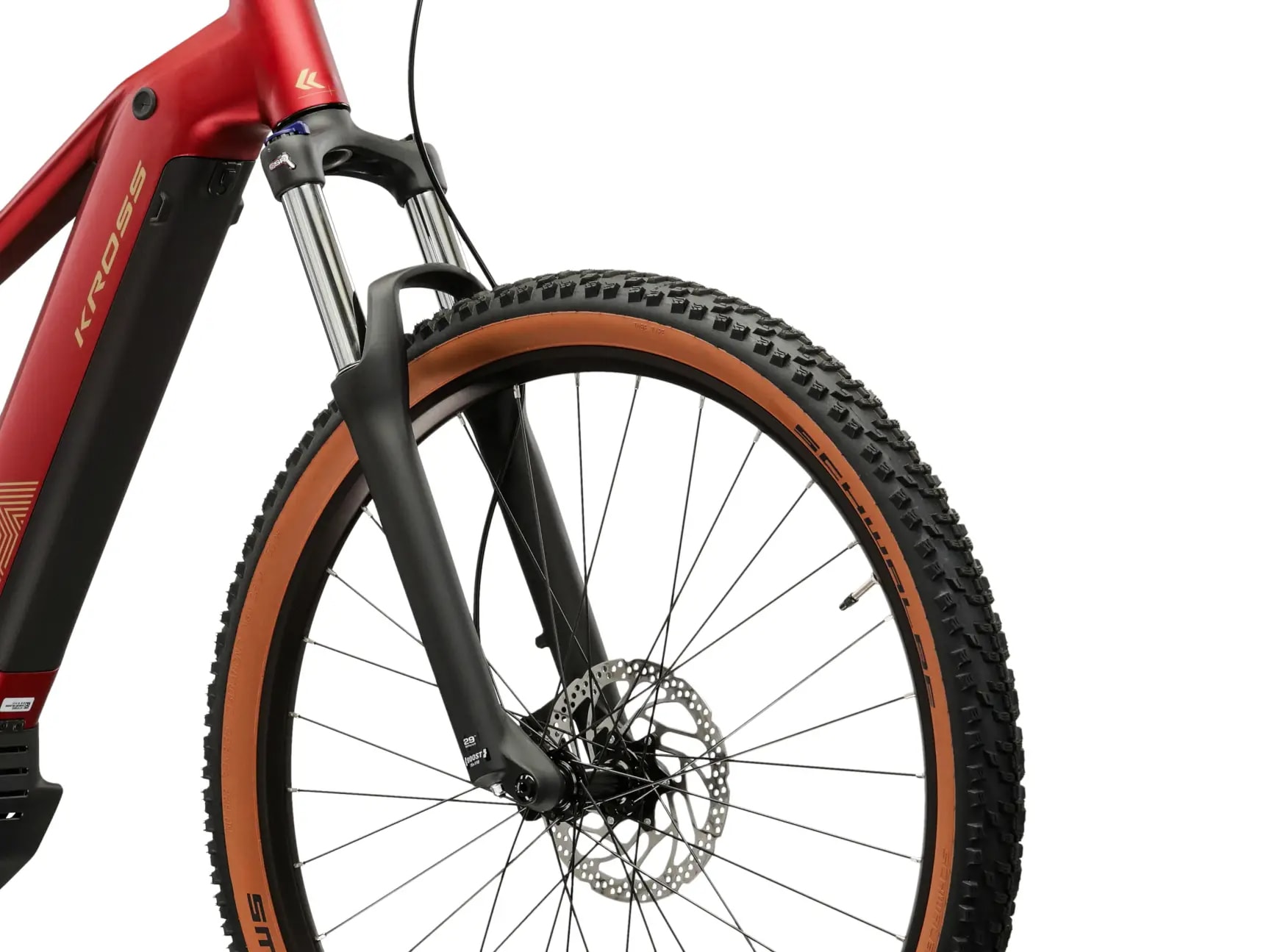 Kross »Influx Hybrid 3.0 21,3Ah / 800 Wh 29 Zoll rot 10 Gänge 2026« 10 Gang Shimano CUES U6000 Schaltwerk Kettenschaltung Mittelmotor 250 W