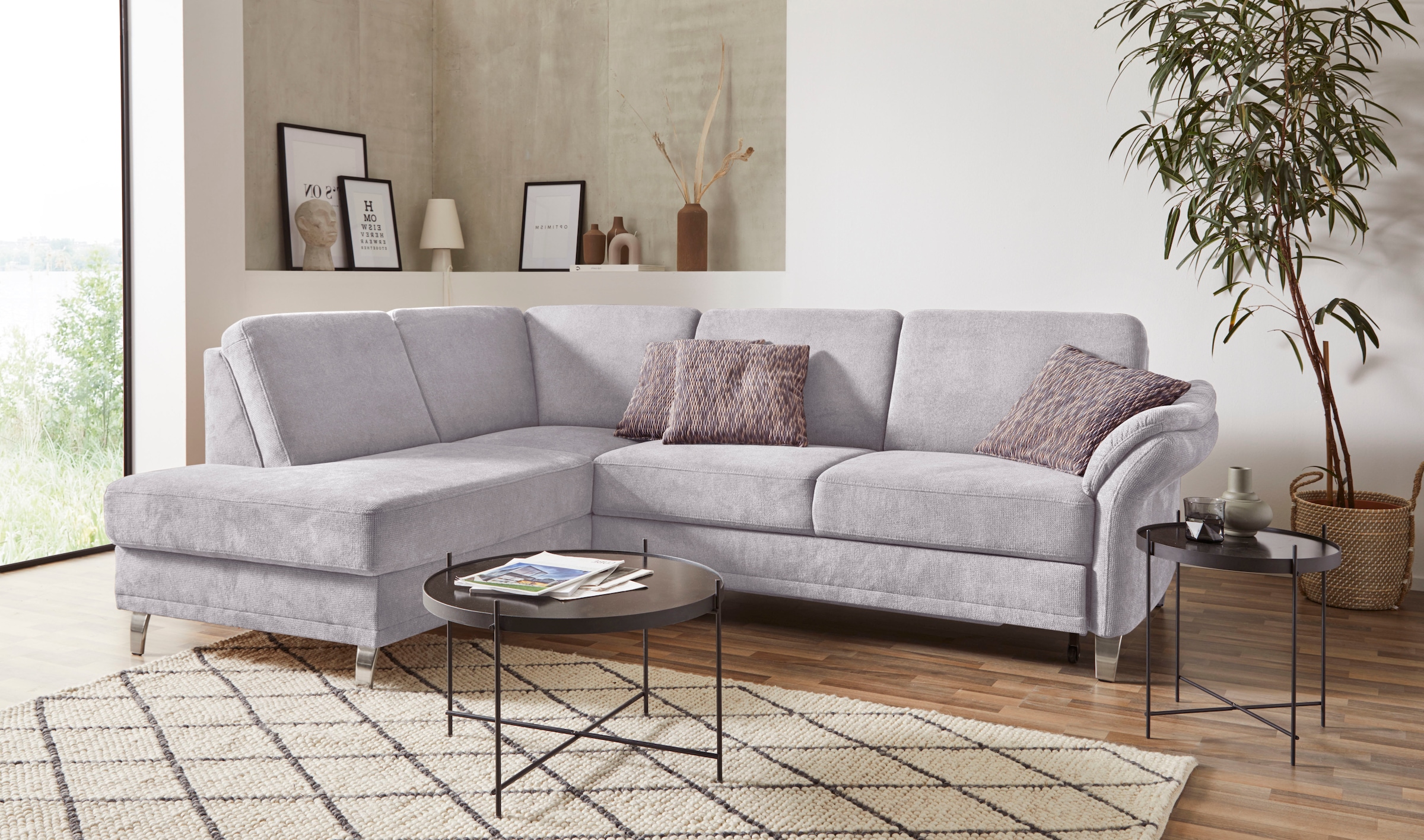 sit&more Ecksofa Clio L-Form, wahlweise mit Bettfunktion und Bettkasten, in günstig online kaufen