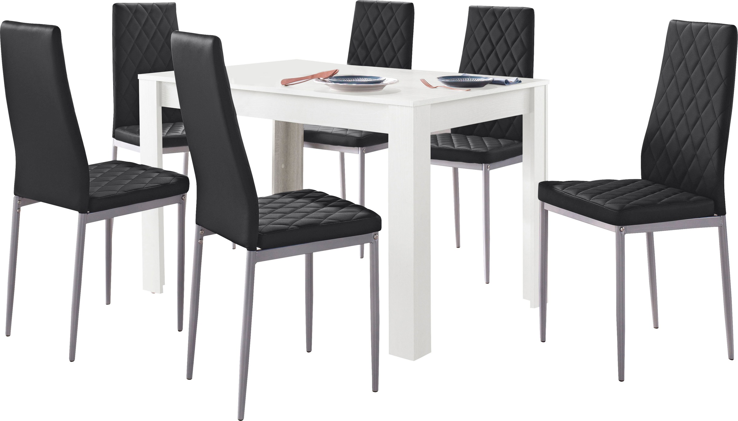 INOSIGN Essgruppe »TOPSELLER! Tisch, Stuhl, OTTOs Choice« Set, 5tlg. Set. T günstig online kaufen