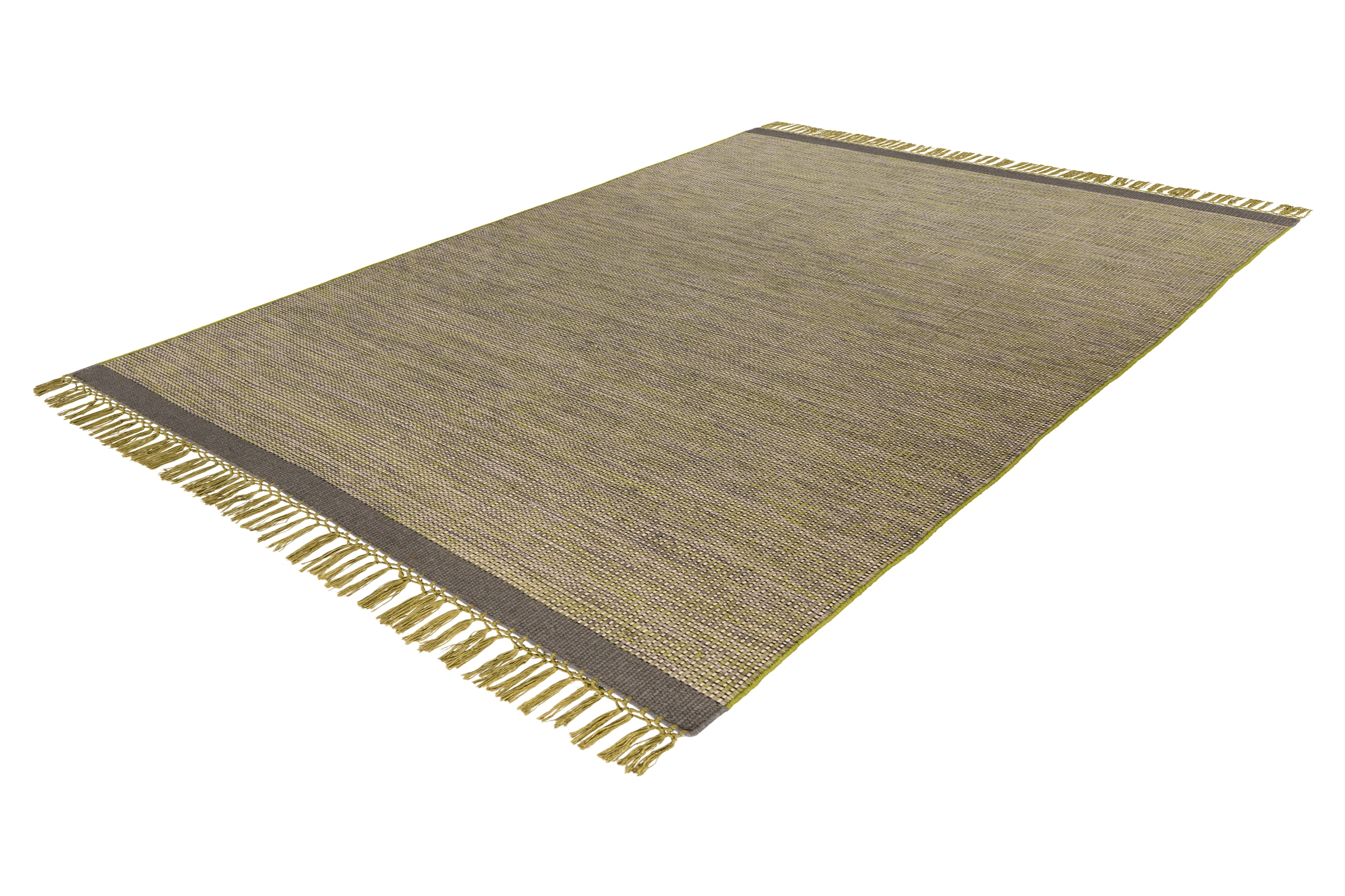 Arte Espina Teppich »Nomad 8064« rechteckig 11 mm Höhe Handgemachter Fransenteppich in neutralem Design