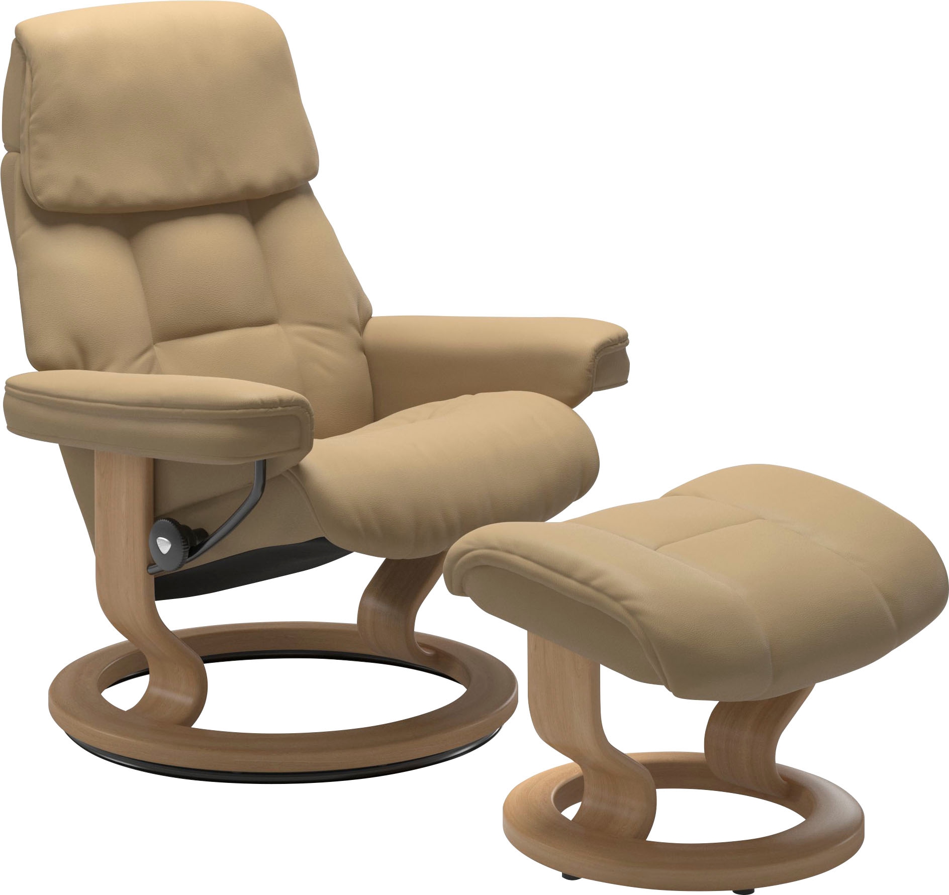 Stressless® Relaxsessel »Ruby« Set, Relaxsessel mit Hocker, mit Classic Bas günstig online kaufen