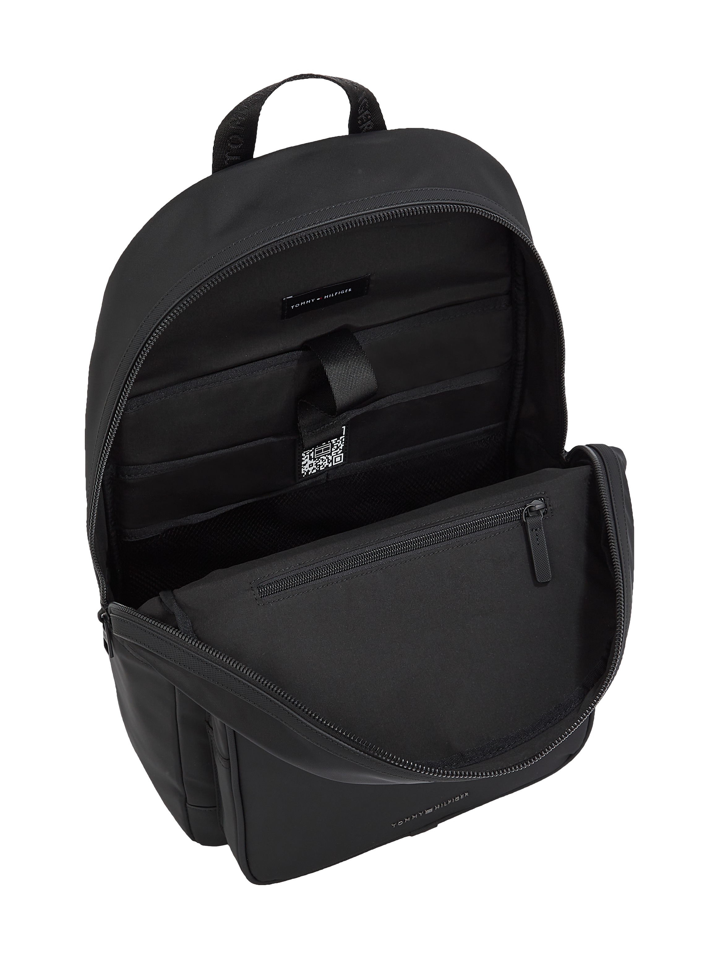 Tommy Hilfiger Freizeitrucksack »TH REPREVE BACKPACK«, Men Rucksack, Arbeits-Rucksack mit verstellbaren Schultergurten