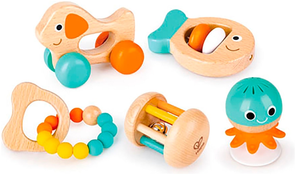 Hape Greifspielzeug »Sensorik-Set, 5-teilig«
