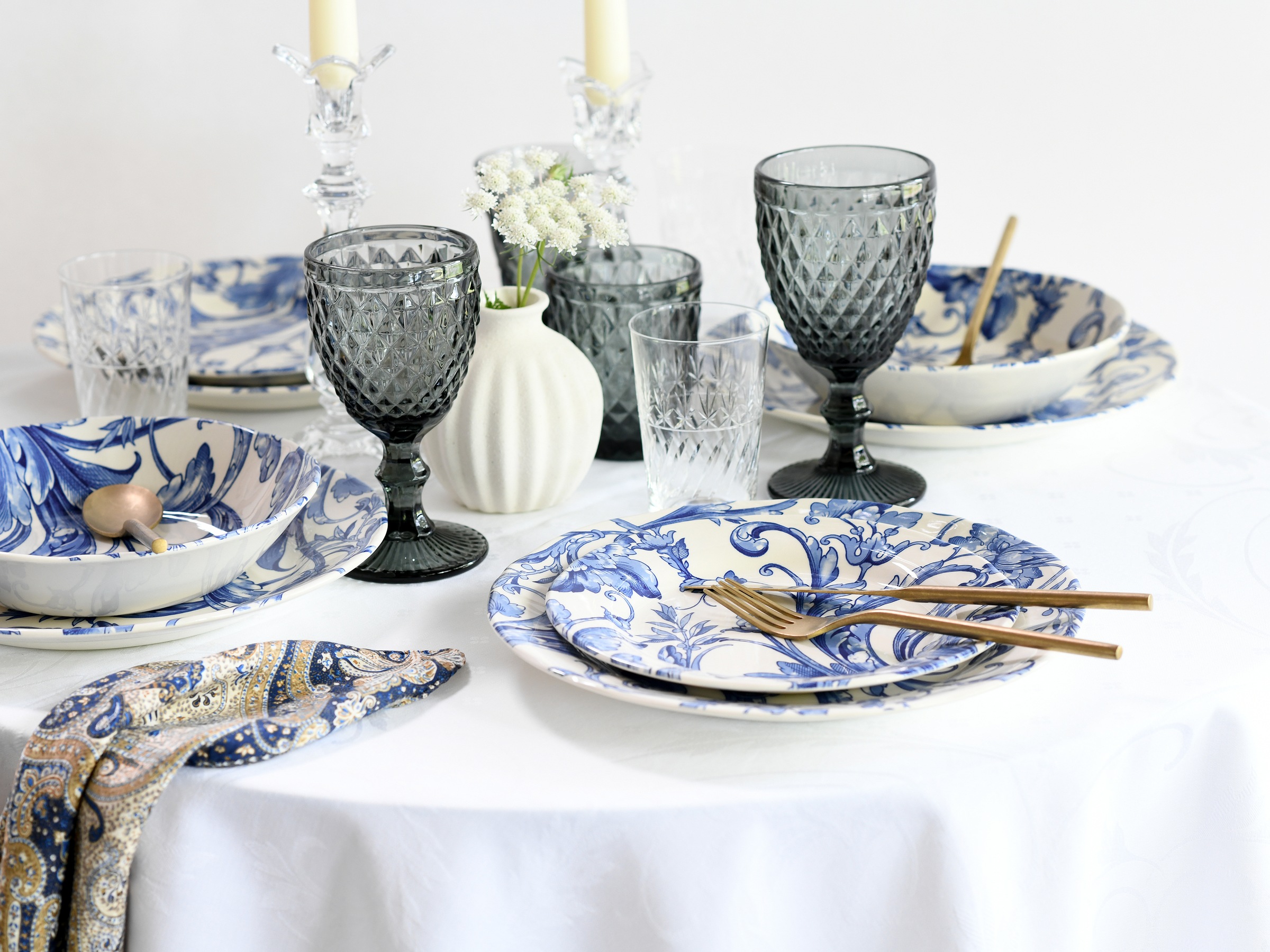 CreaTable Teller-Set »Venecia, Tellerset 18-tlg« Traditionell, Nostalgie günstig online kaufen