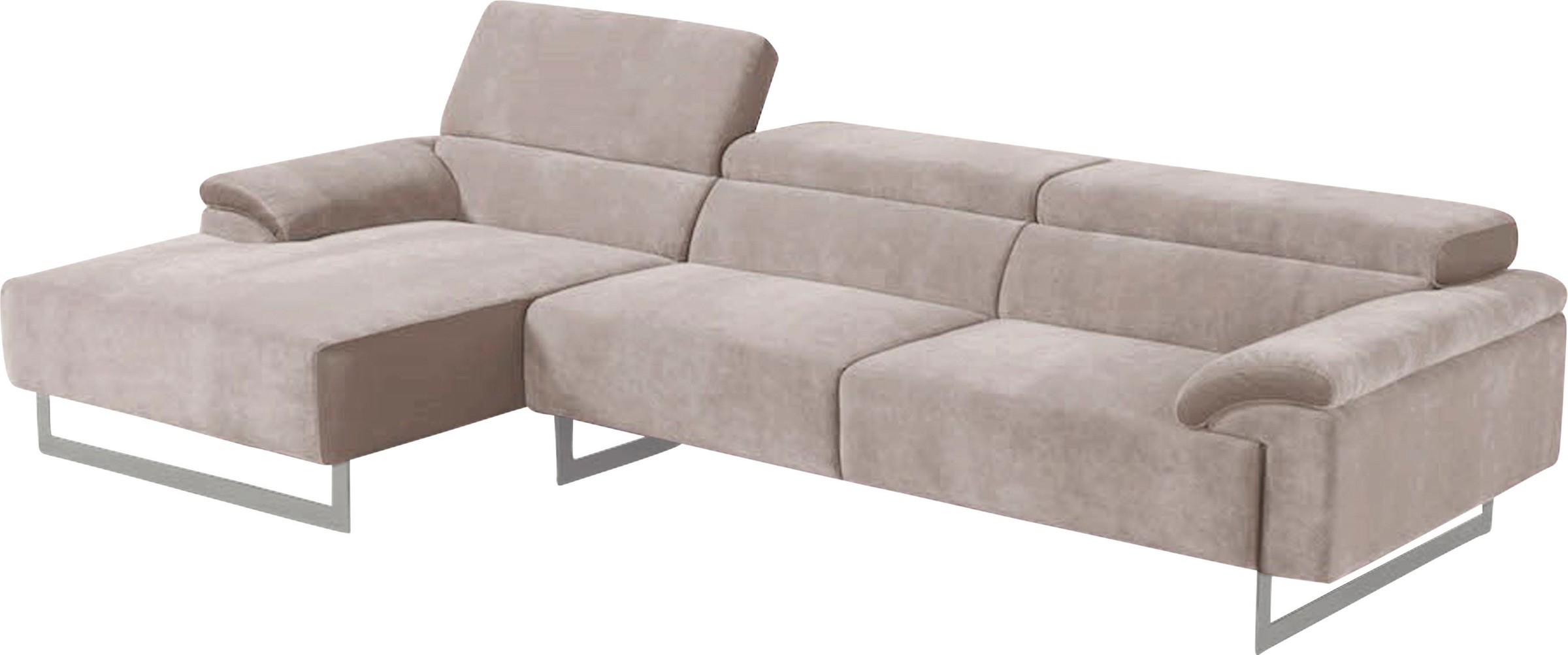 Egoitaliano Ecksofa »Malika, edel und bequem, Designsofa mit hochwertigen B günstig online kaufen