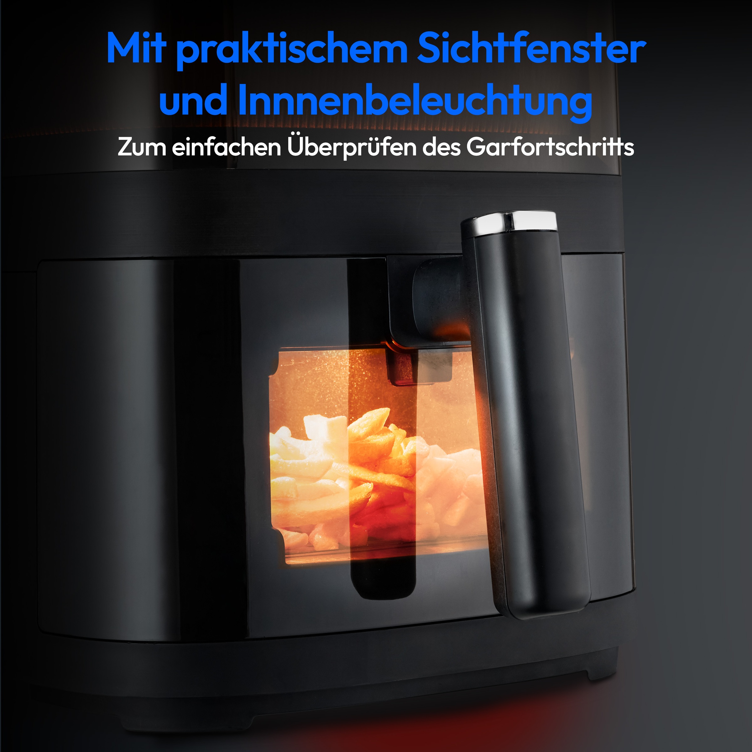 Medion® Heißluftfritteuse »X10 XL (MD 11780), 5 L, 10 Automatikprogramme, Wassersprayfunktion«, 1500 W, Temperatur einstellbar 80 - 230 °C, ILAG Beschichtung, Timer