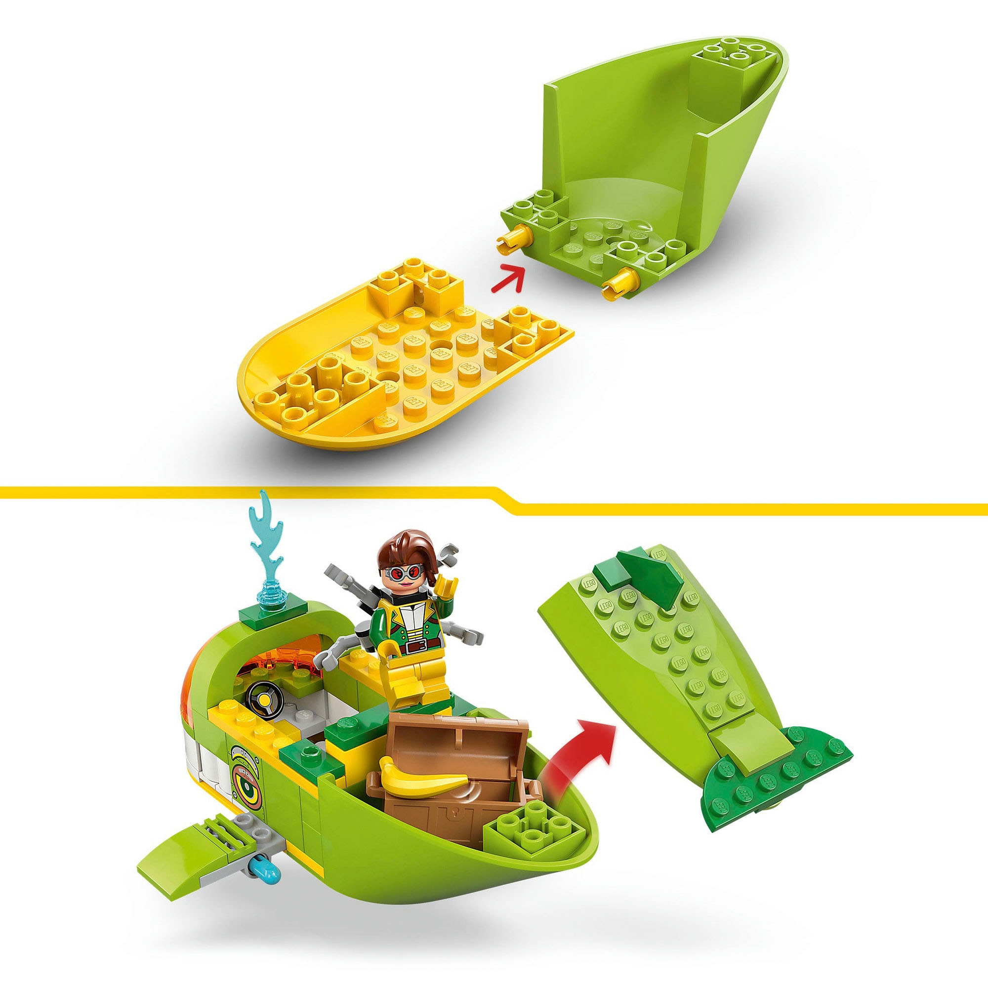 LEGO® Konstruktionsspielsteine »Spidey: Unterwasserfahrzeuge (11207), LEGO Spidey« Made in Europe