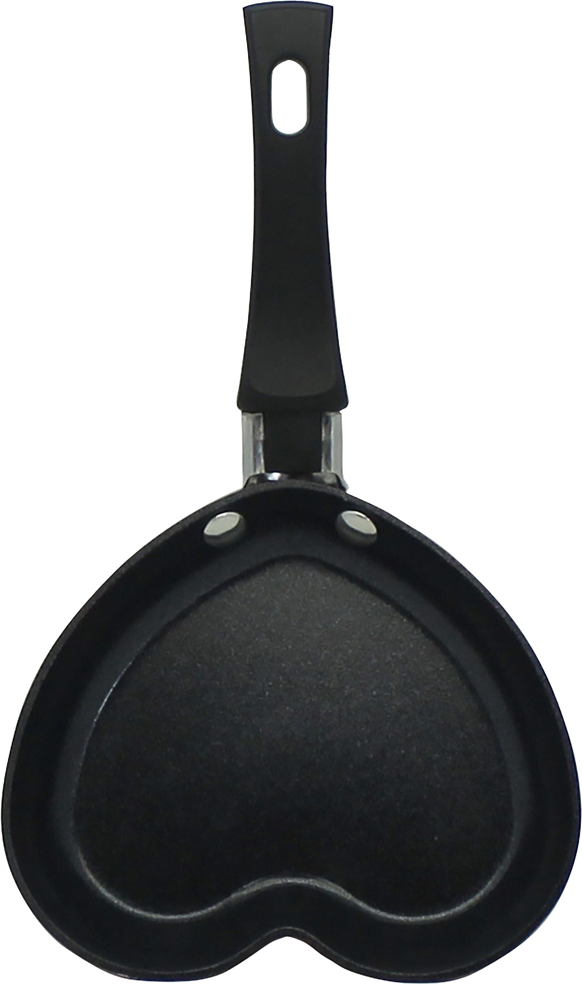 Elo Basic Crêpepfanne »Mini Herzpfanne« Aluminium 1 tlg. Schwarzer Kunststoffgriff mit Flammschutz