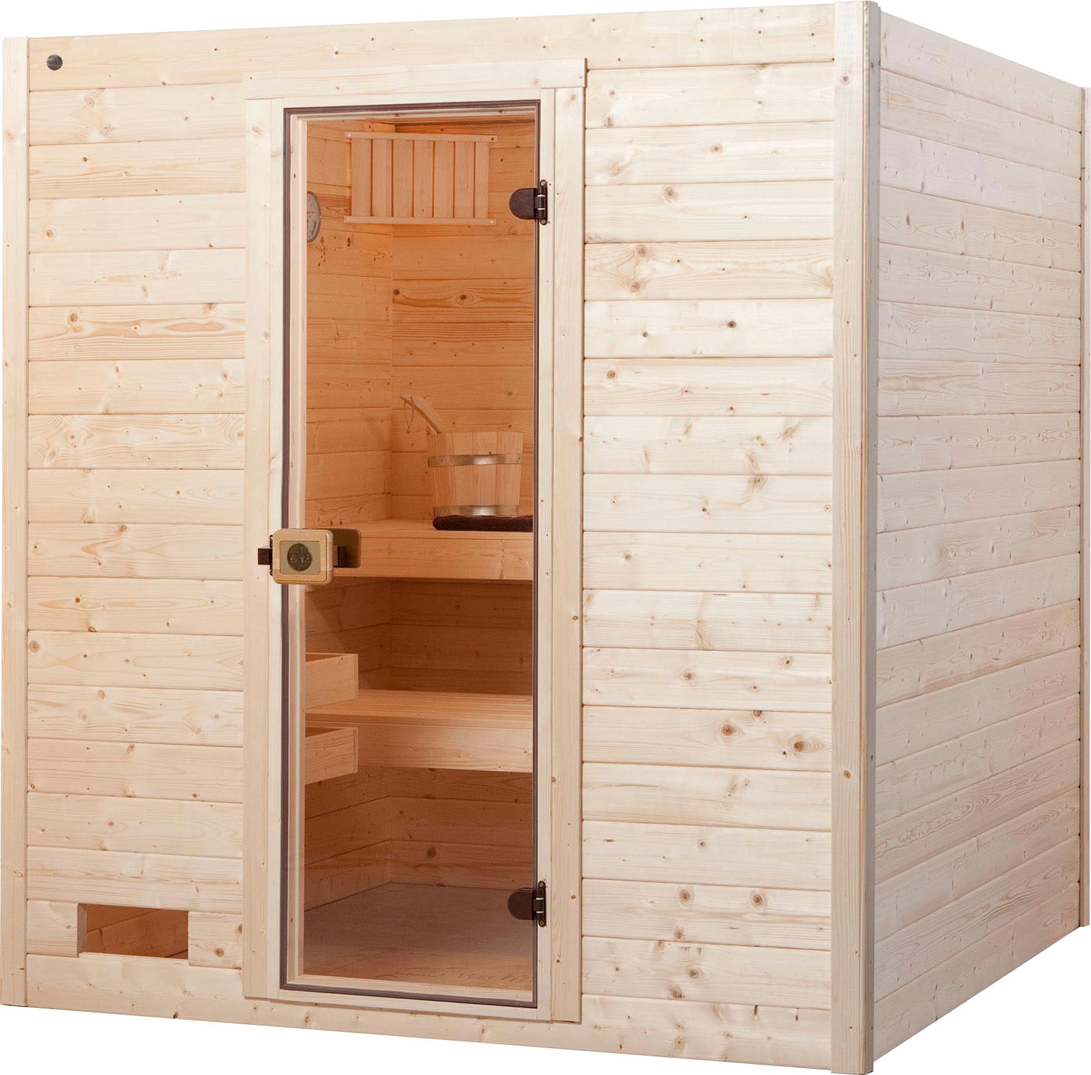 weka Sauna »Valida« Set,  4,5 kW Bio-Ofen mit digitaler Steuerung
