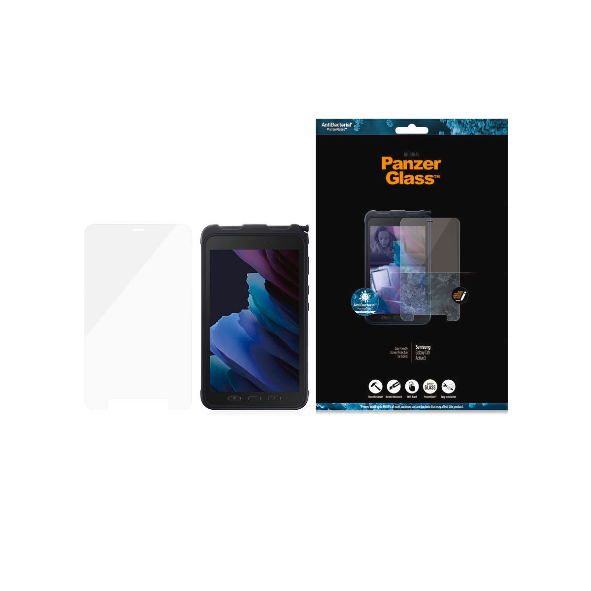 PanzerGlass Displayschutzfolie »Display-Schutzfolie«, für Samsung Galaxy Tab Active 3, Displayschutz