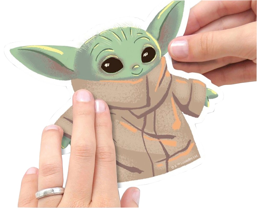 Komar Wandtattoo »Star Wars The Child Cluster - Größe 50 x 70 cm«, (7 St.), selbstklebend, Wandsticker, Kinderzimmer