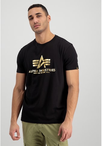 Alpha Industries T-Shirt »Alpha Industries Men - T-Shirts Basic T-Shirt Foil Print« kaufen