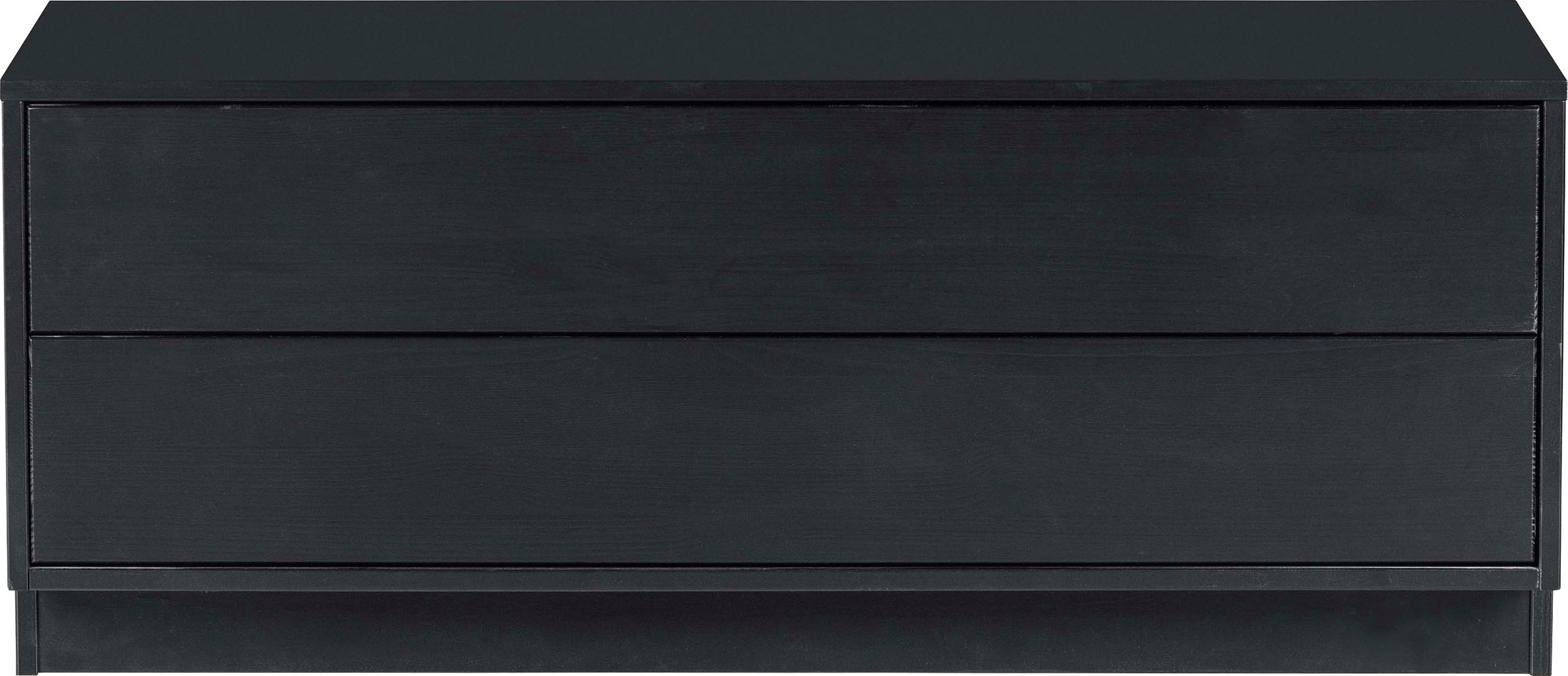 WOOOD Lowboard »Finca, TV-Kommode, Breite 50 cm oder 100 cm«, mit 2 Schubkästen inkl. modernem Push-to-Open-Funktion
