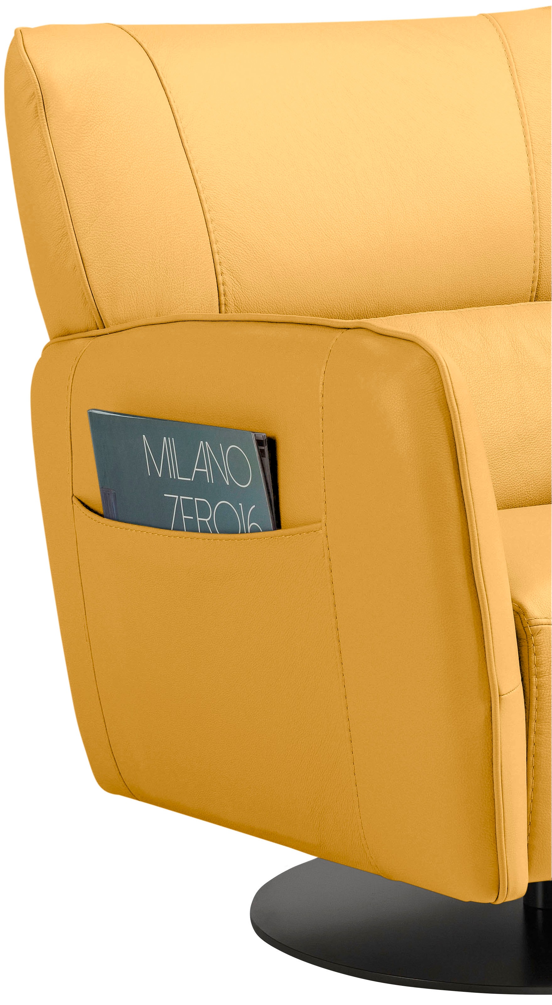 Egoitaliano Sessel »Honey«, inkl. seitlicher Einstecktasche, drehbar und mit Wipp-Funktion